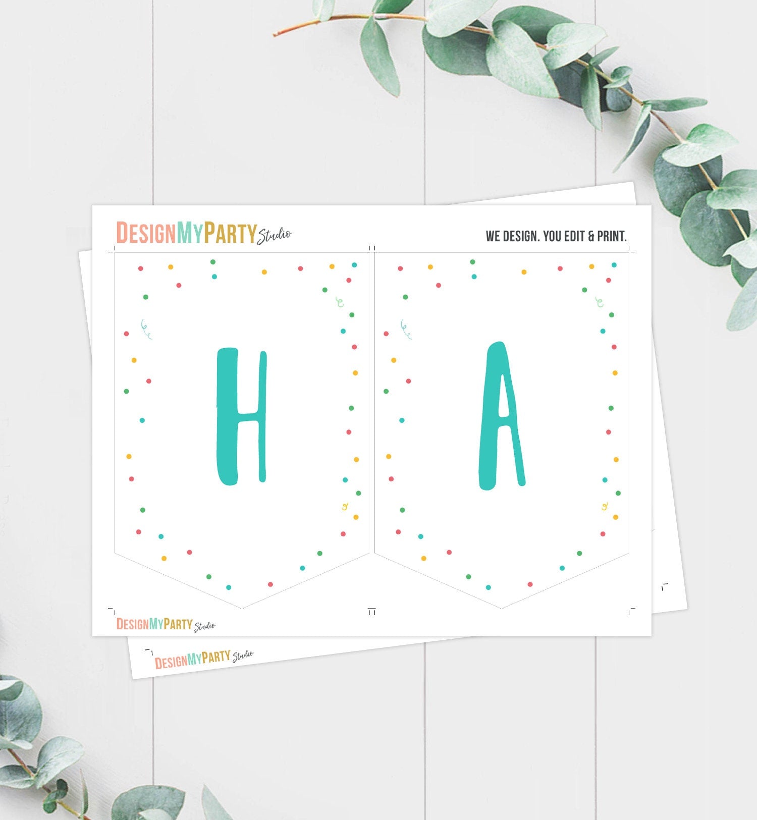 Happy Birthday Banner Safari Animals Blue Party Animals Wild One Birthday Boy Zoo Decorations Instant Digital Download Printable 0322