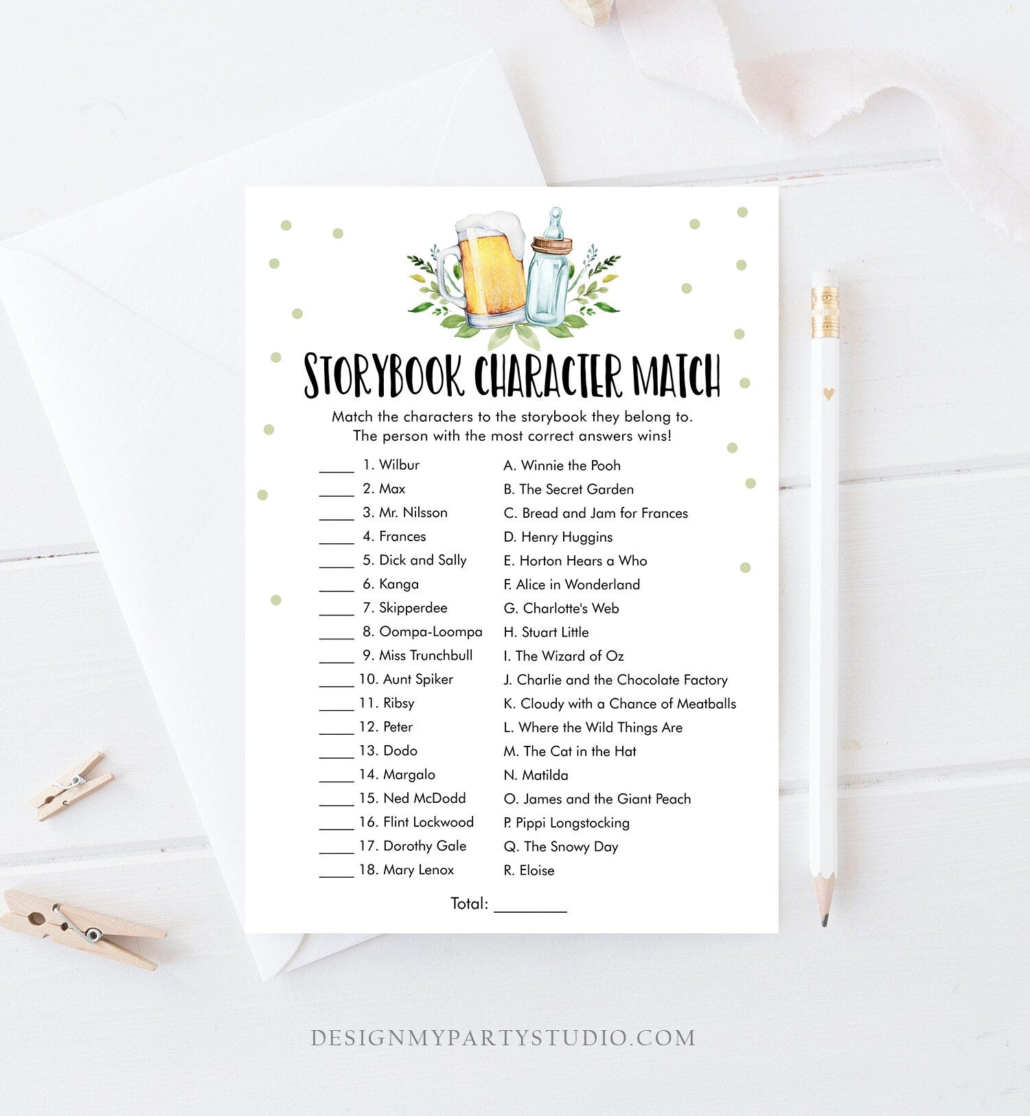 Editable Baby is Brewing Baby Shower Games Bundle Brewing Couples Shower Activity Games Pack Neutral Games Digital Template Printable 0190