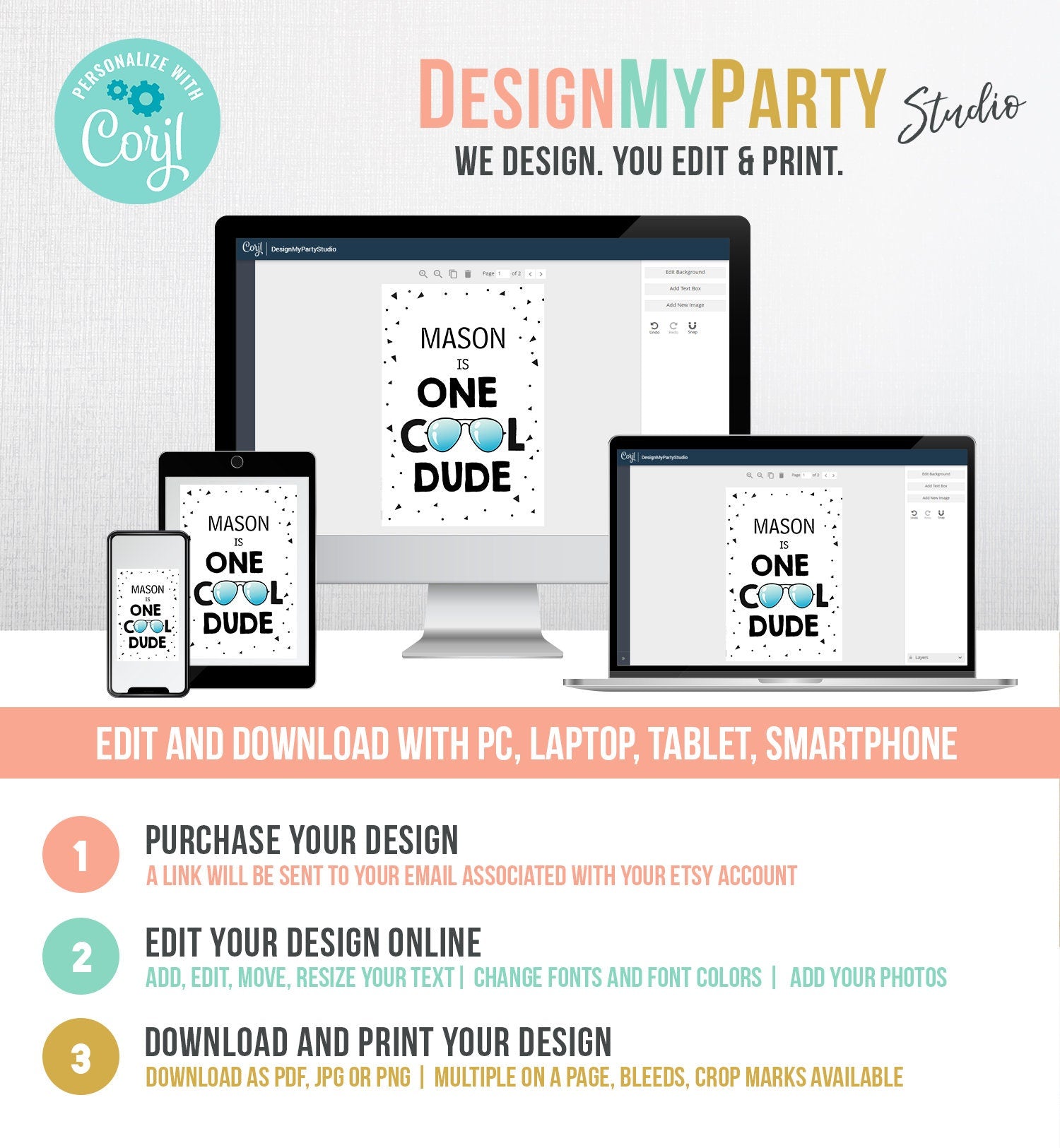 Editable One Cool Dude Juice Pouch Label Juice Favor Boy First Birthday 1st Dude Sunglasses Label Digital Download Template Printable 0136