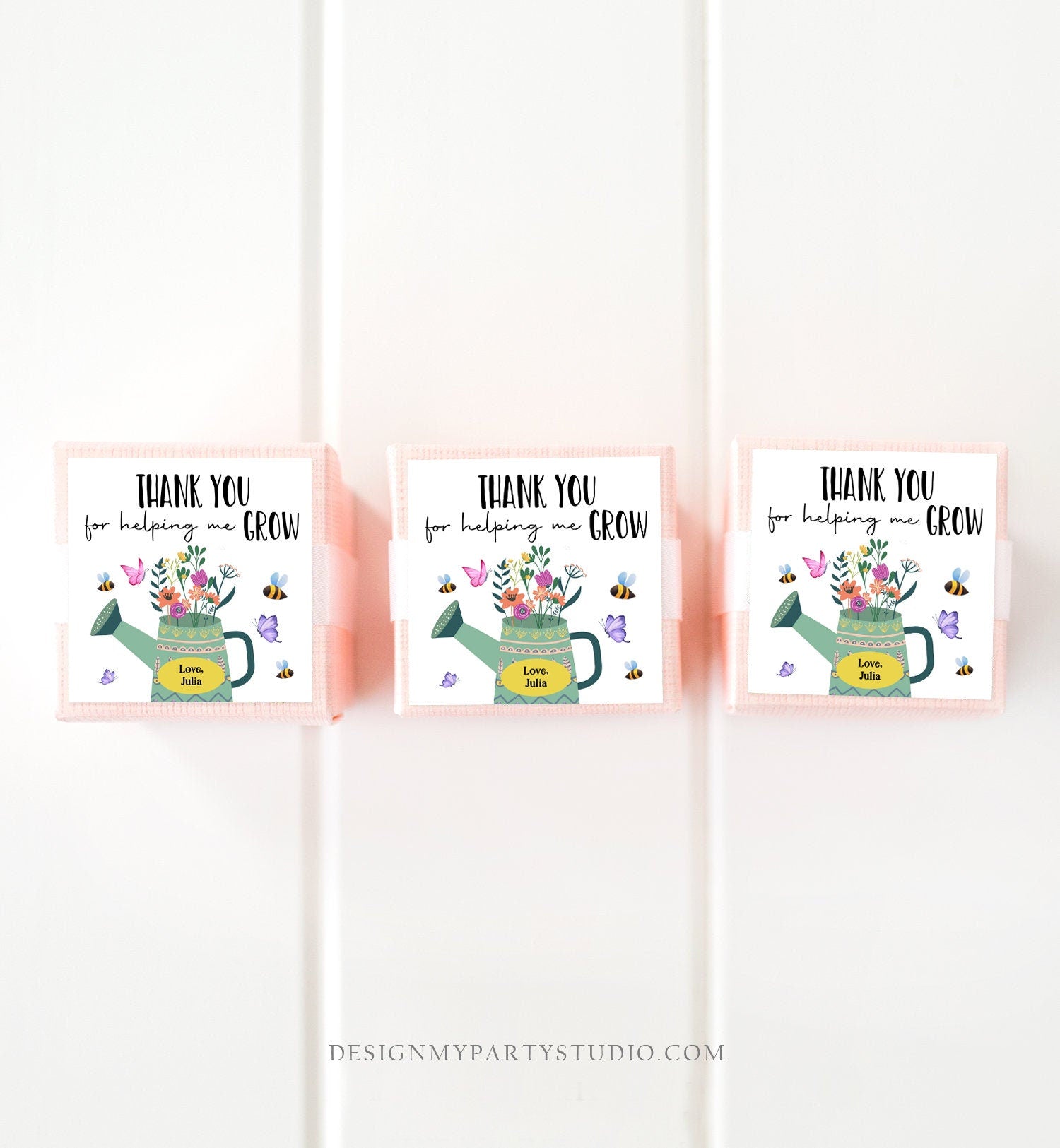Editable Teacher Appreciation Tags Thank You for Helping me Grow Succulent Thank You Cactus Plant Tag Download Template Printable 0464