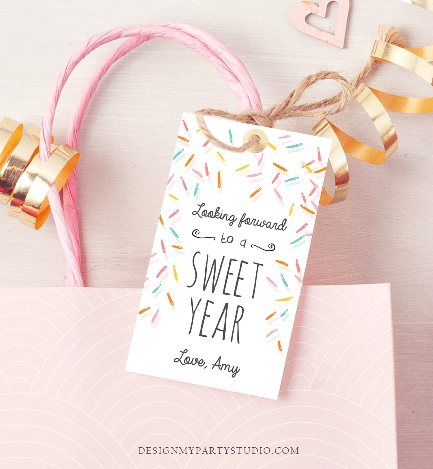 Editable Back To School Favor Tag Teacher Appreciation Gift Tag Kids School Year Sweet Year Tag Classroom Digital Template Printable 0464