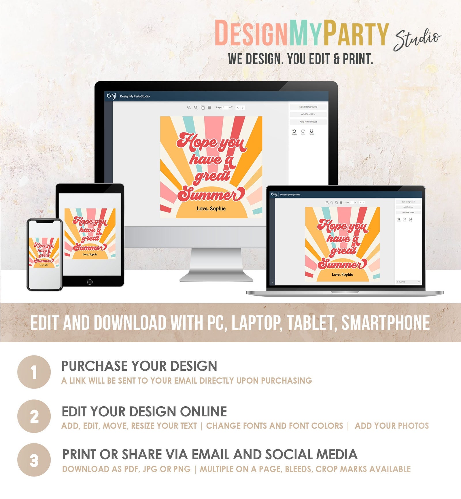 Editable Summer Teacher Thank You Gift Tag Kids Last Day of School Classmate Tag End Of School Year Tag Preschool Template Printable 0464