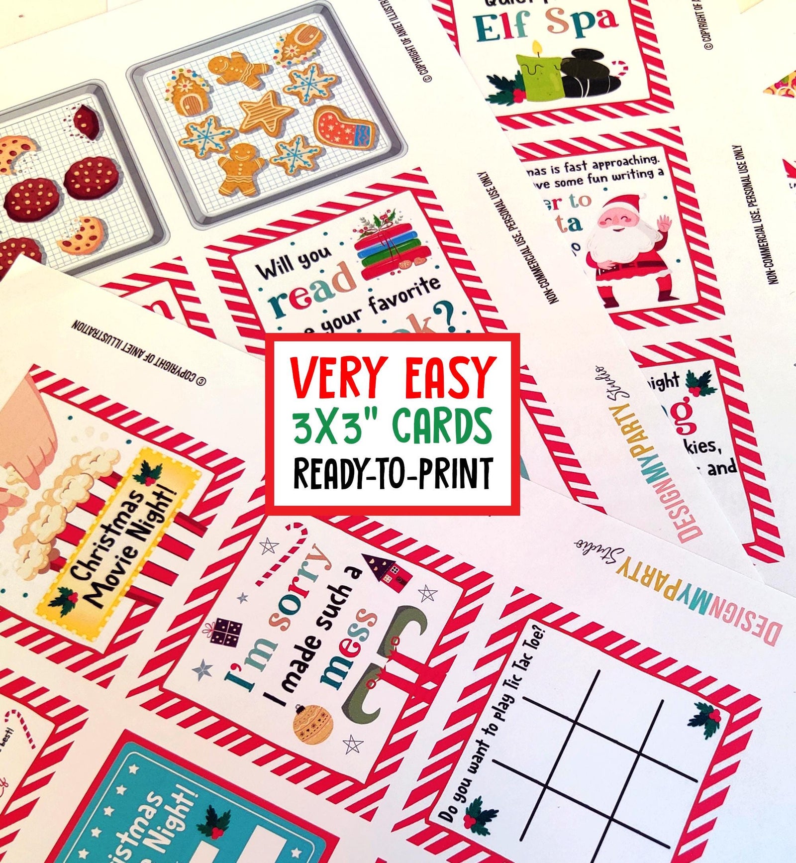 Elf Activity Bundle 24 Days Elf Note Cards Kit Bundle Christmas Elf Props Elf Activities Elf Letters Elf Ideas Games Instant Download 0008