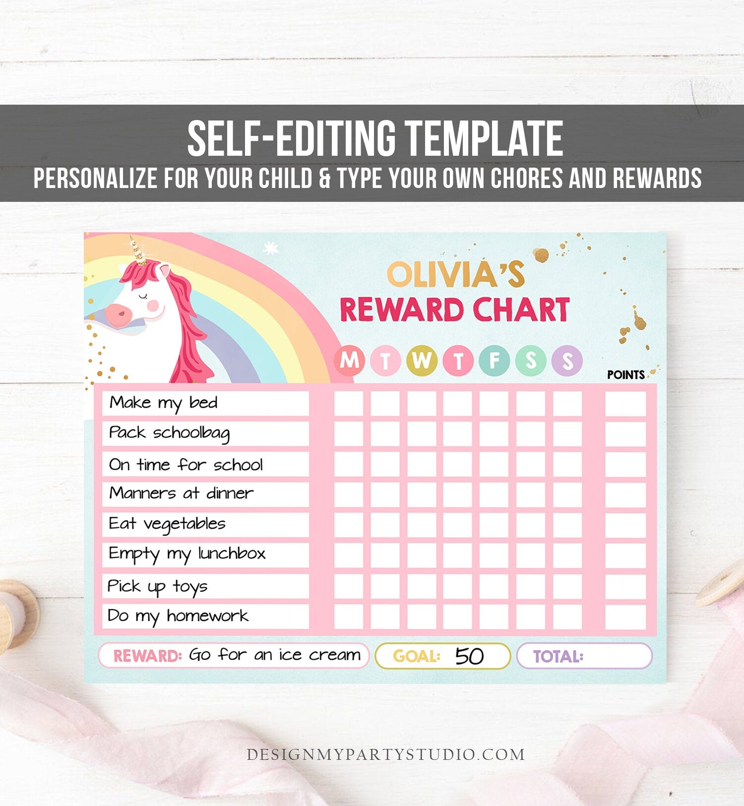 editable-unicorn-reward-chart-for-girls-unicorn-chore-chart-for-kids-r-design-my-party-studio