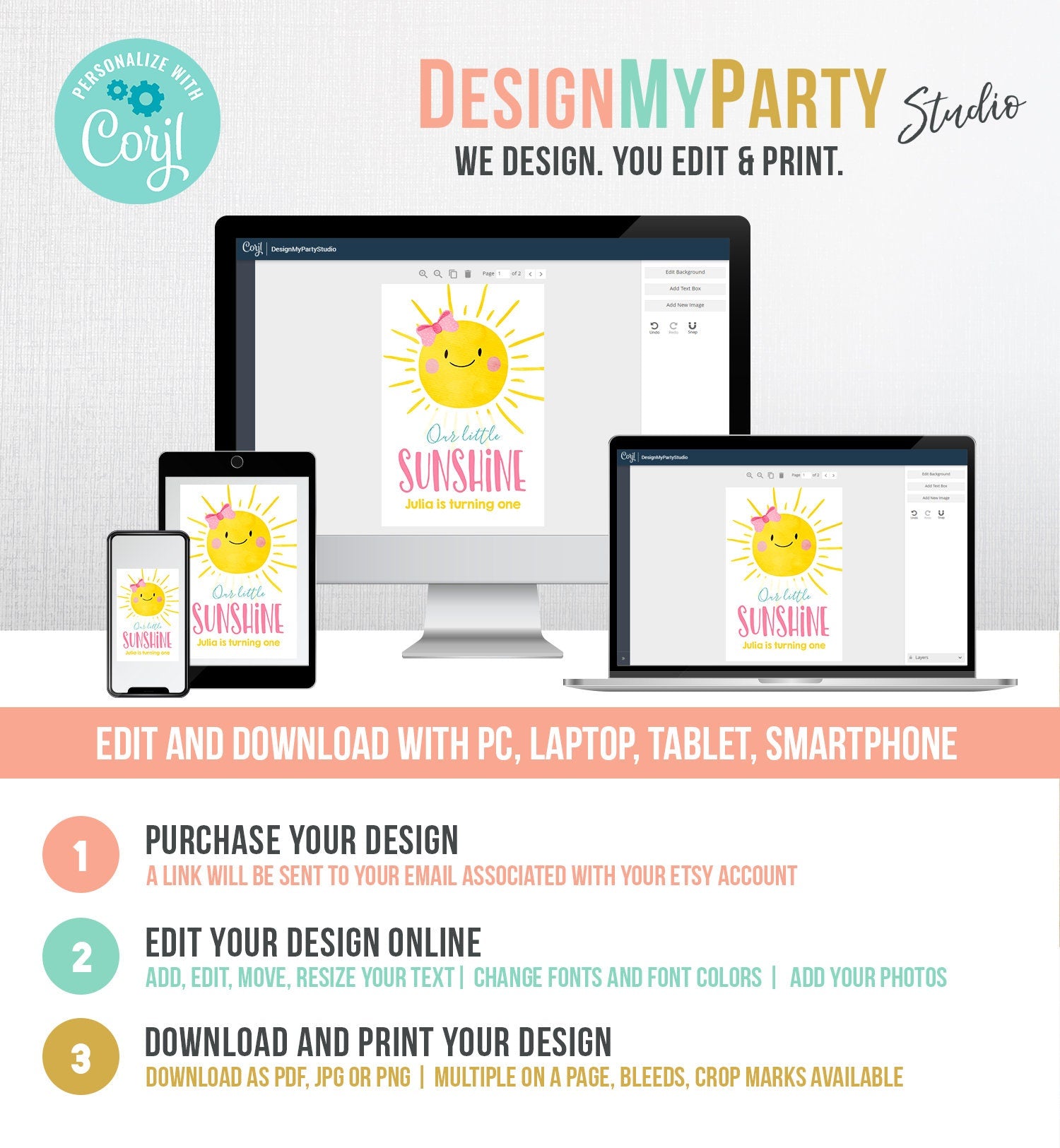 Editable Sunshine Juice Pouch Label Juice Favors Sunshine Birthday Girl Pink Little Sunshine Download Digital Template Printable 0141