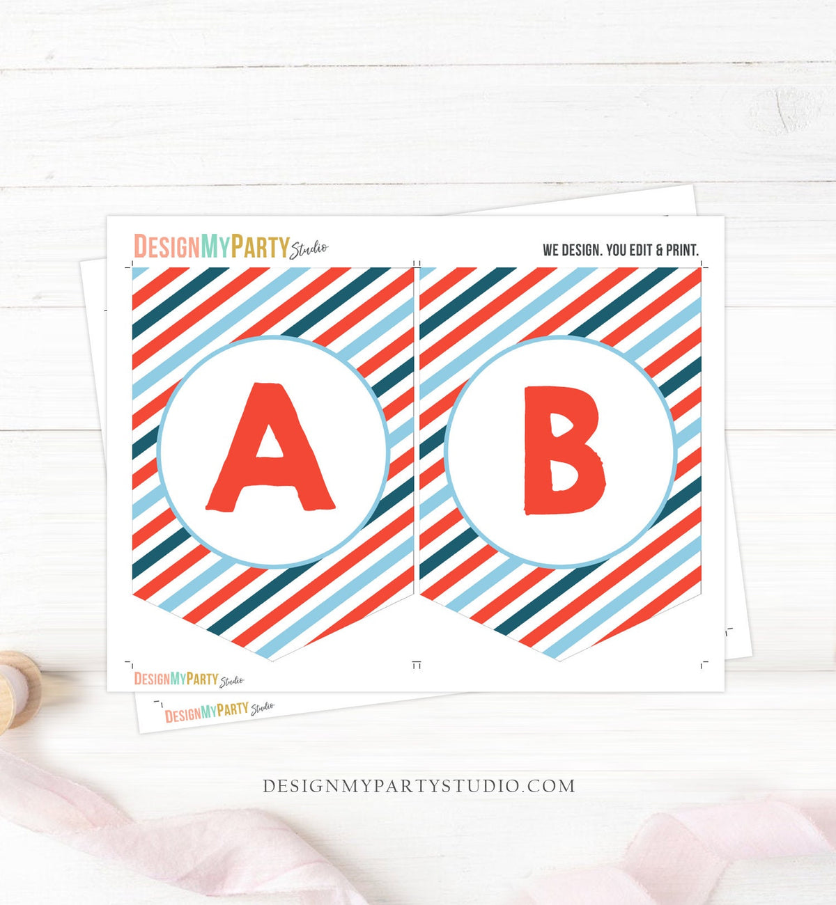 Train Birthday Banner A-Z Alphabet Numbers Banner Happy Birthday Banner Boy Railroad Watercolor Vintage Locomotive Decor Printable 0149