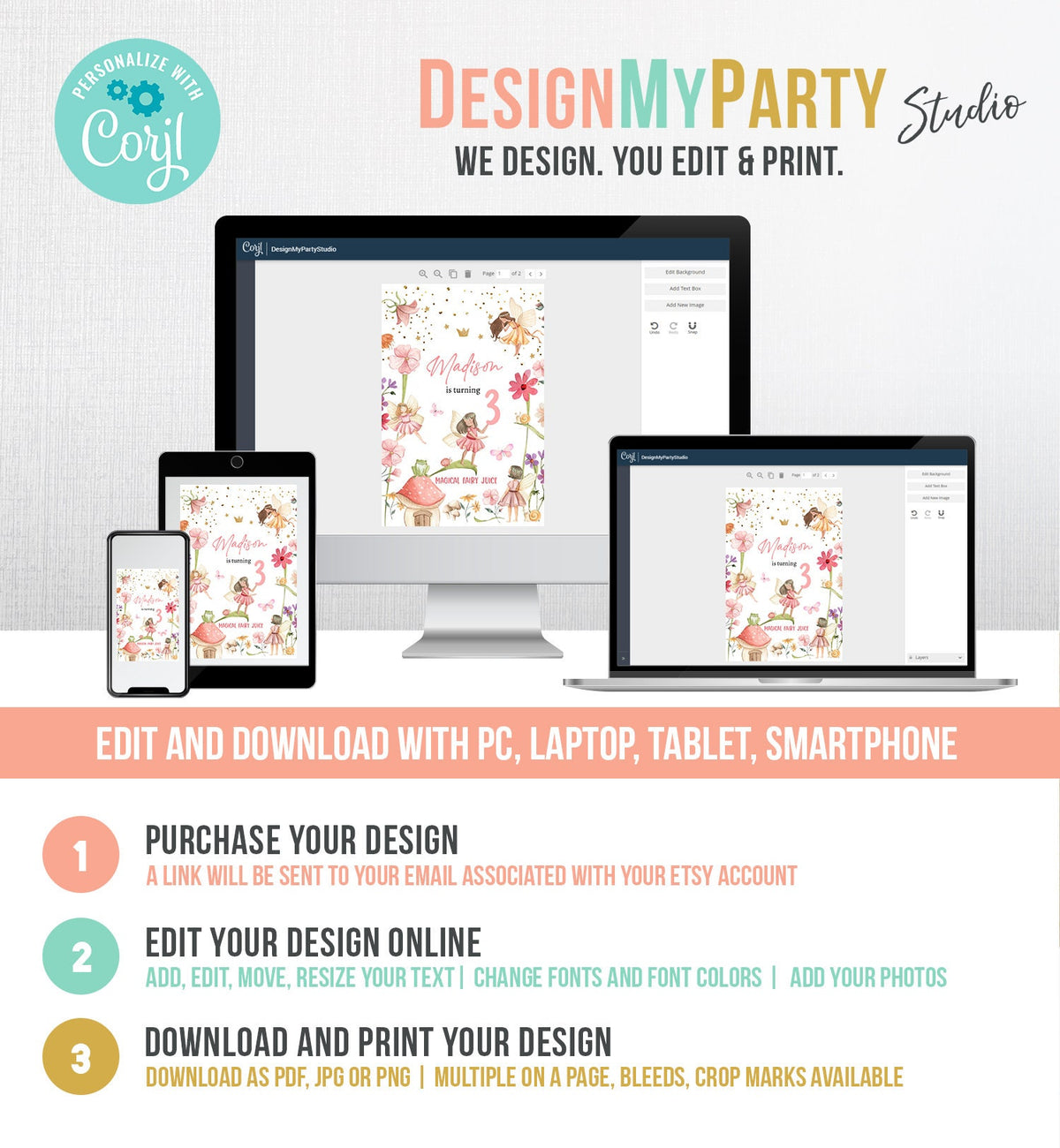 Editable Fairy Birthday Juice Pouch Label Juice Favors Fairy Garden Party Birthday Decor Enchanted Forest Download Template Printable 0406