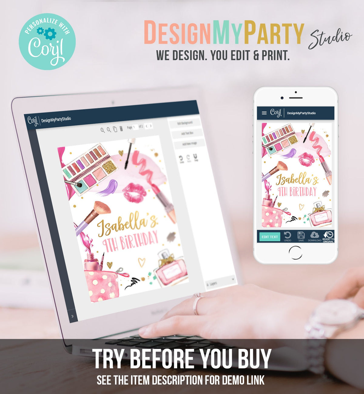 Editable Spa Party Juice Pouch Label Juice Favors Glam Party Glamour Birthday Pamper Party Pink Digital Download Template Printable 0420