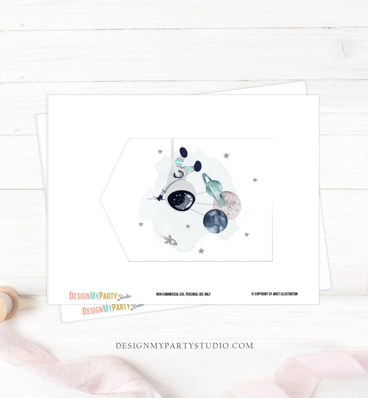 Space Alphabet Banner Letters A to Z Numbers Space Birthday Banner Boy Blue Galaxy Party Decor DIY Baby Shower Banner Digital Printable 0366