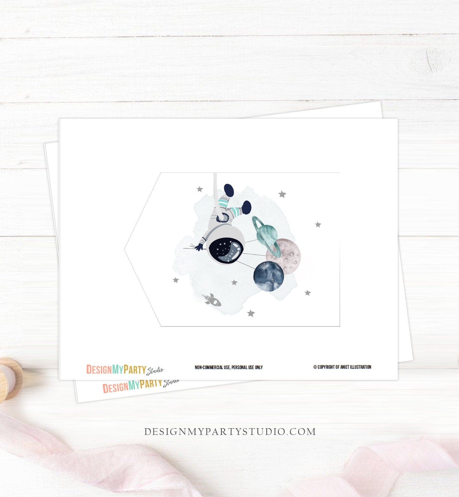 Space Alphabet Banner Letters A to Z Numbers Space Birthday Banner Boy Blue Galaxy Party Decor DIY Baby Shower Banner Digital Printable 0366