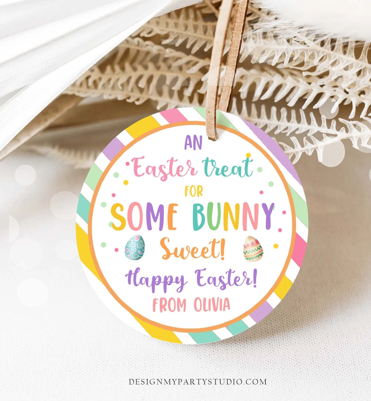 Editable Easter Gift Tags Easter Treat Some Bunny Sweet Classroom Easter Favor Tags Kids Sticker Cookie Tag Kids Digital PRINTABLE 0449
