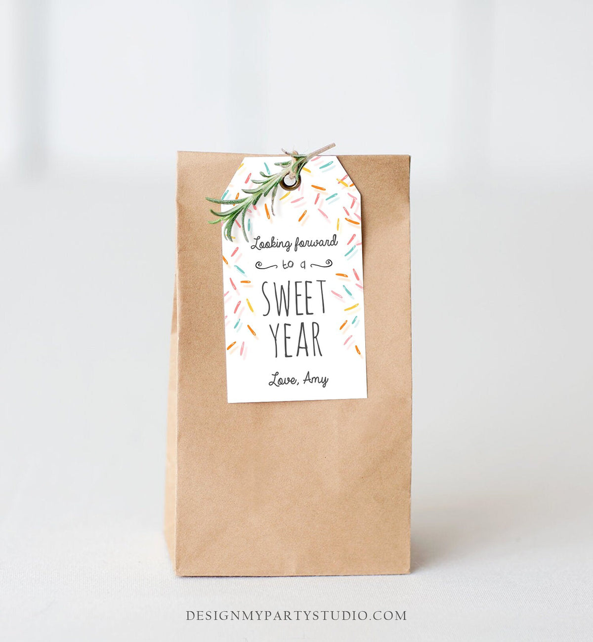 Editable Back To School Favor Tag Teacher Appreciation Gift Tag Kids School Year Sweet Year Tag Classroom Digital Template Printable 0464