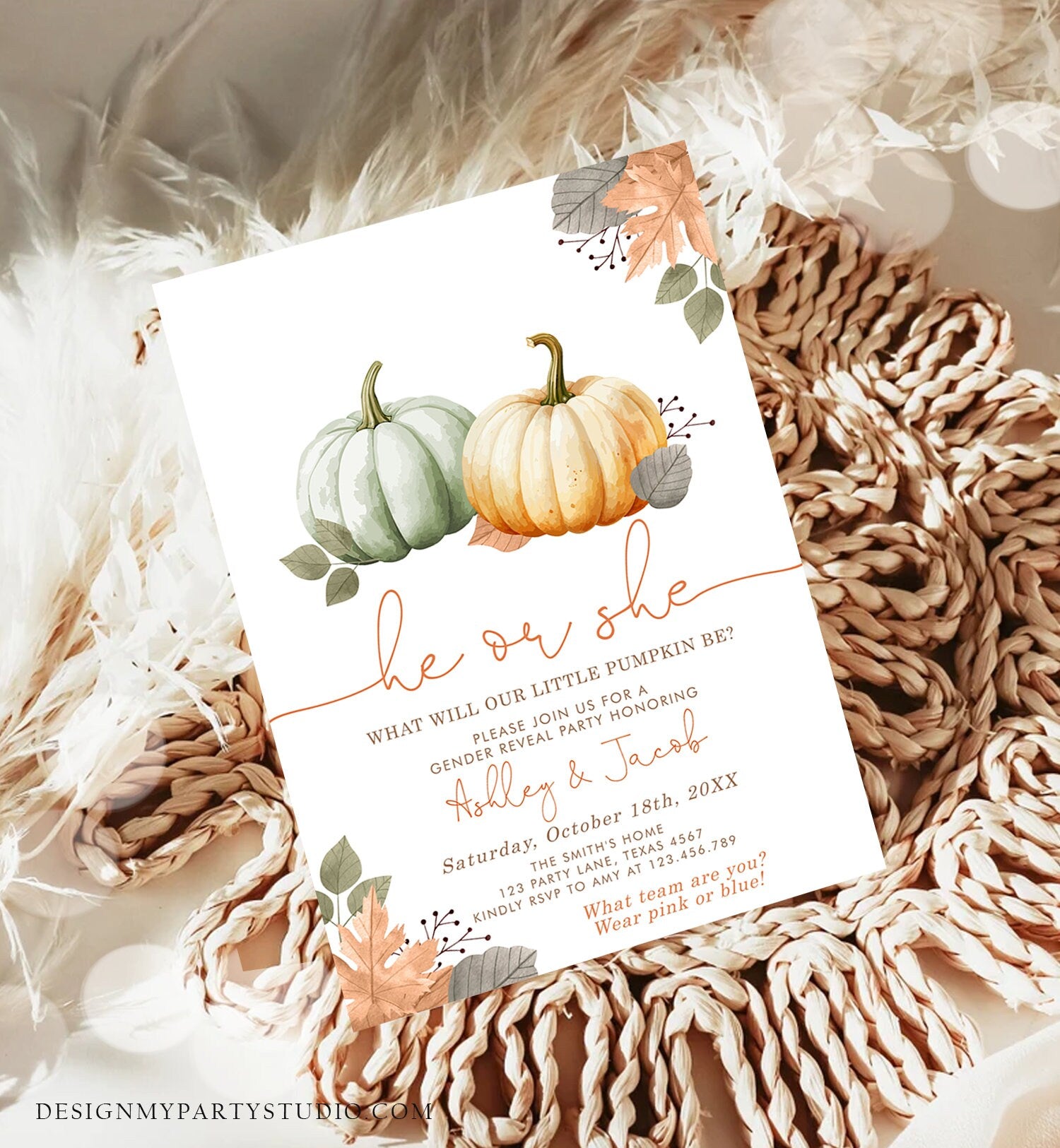 Gender Reveal Games, Thanksgiving Themed Gender Reveal Voting Cards, Name Suggestion Card, Baby Shower Game For Boy Or Girl, Gender Reveal Baby Shower Party Favors Decor Supplies, Pack Of 50