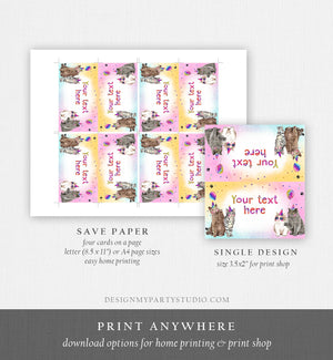 Editable Cats Food Labels Kitten Birthday Place Card Tent Card Escort Card Cat Party Pet Party Animals Girl Printable Template Corjl 0460