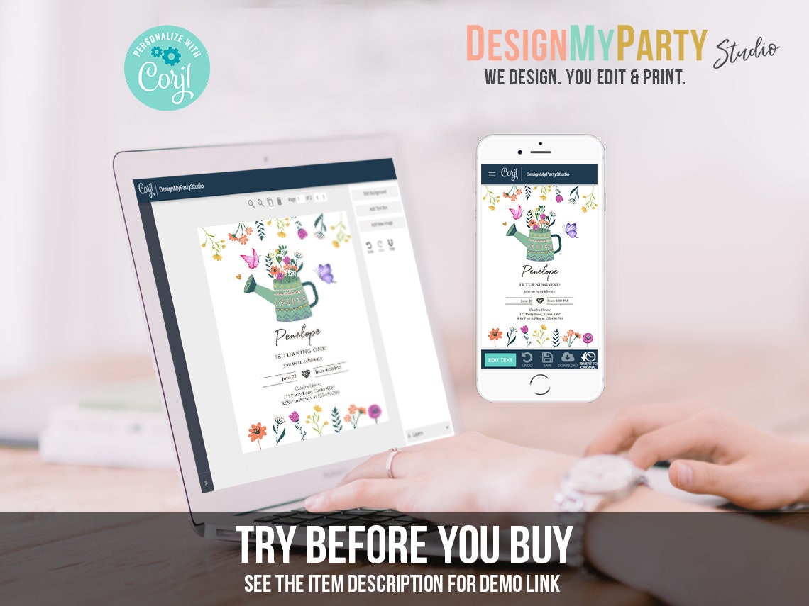 Winter ONEderland Birthday Bundle Christmas Winter Blue Truck Boy First Birthday Tree Snowflakes Watercolor Digital Template Printable 0495