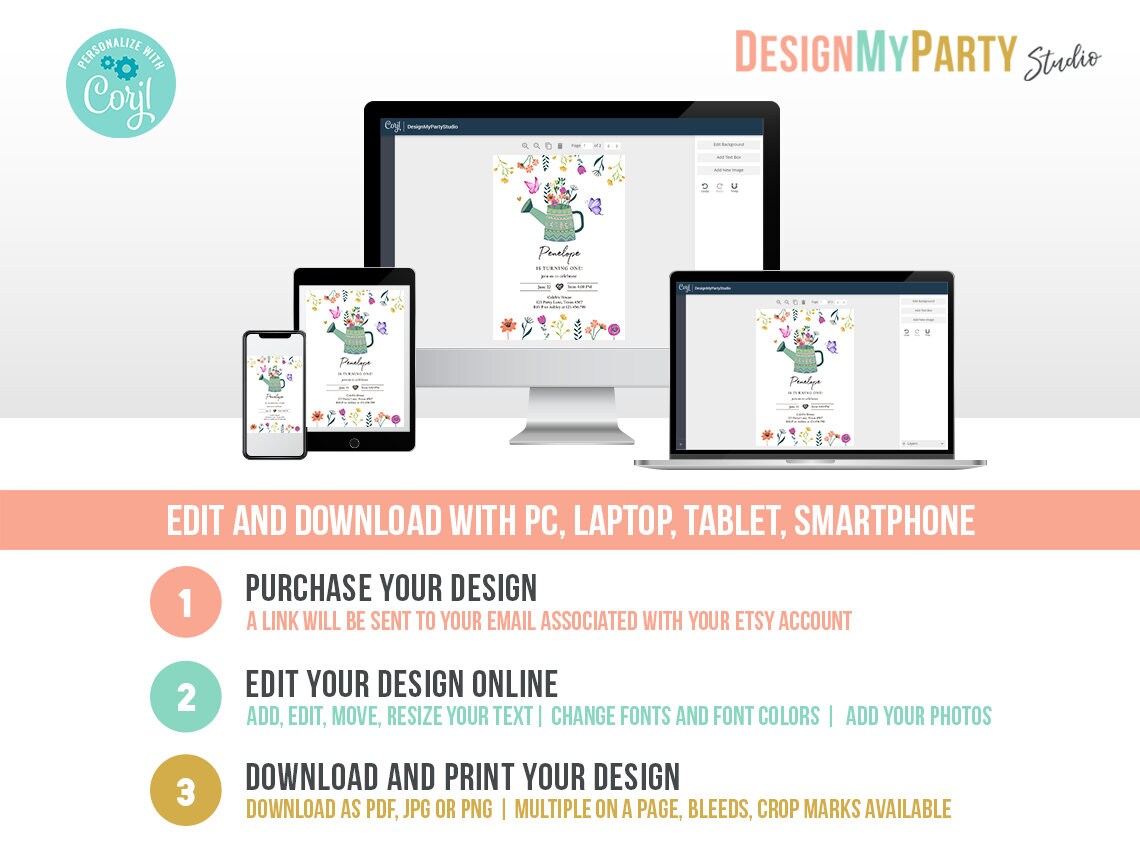 Winter ONEderland Birthday Bundle Christmas Winter Blue Truck Boy First Birthday Tree Snowflakes Watercolor Digital Template Printable 0495