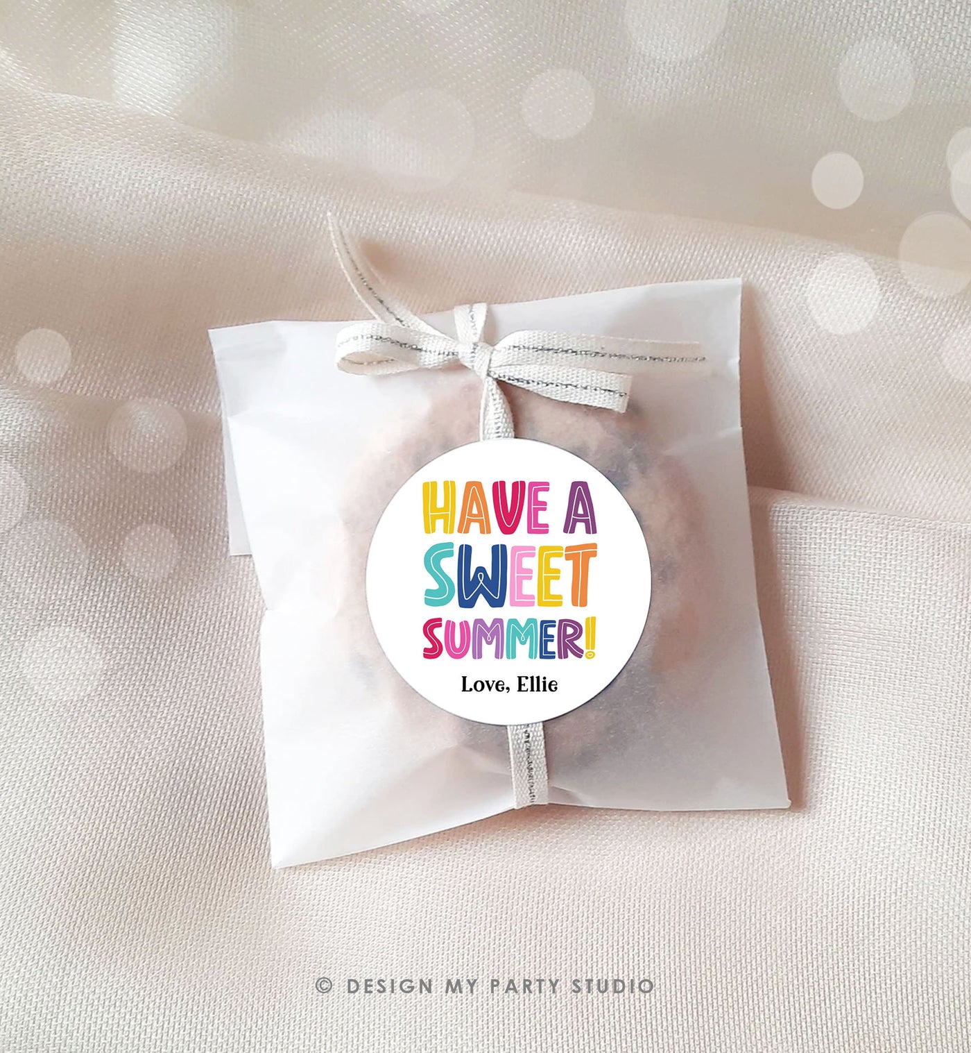 Editable Last Day of School Tag Sweet Summer Teacher Thank You Gift Ta ...