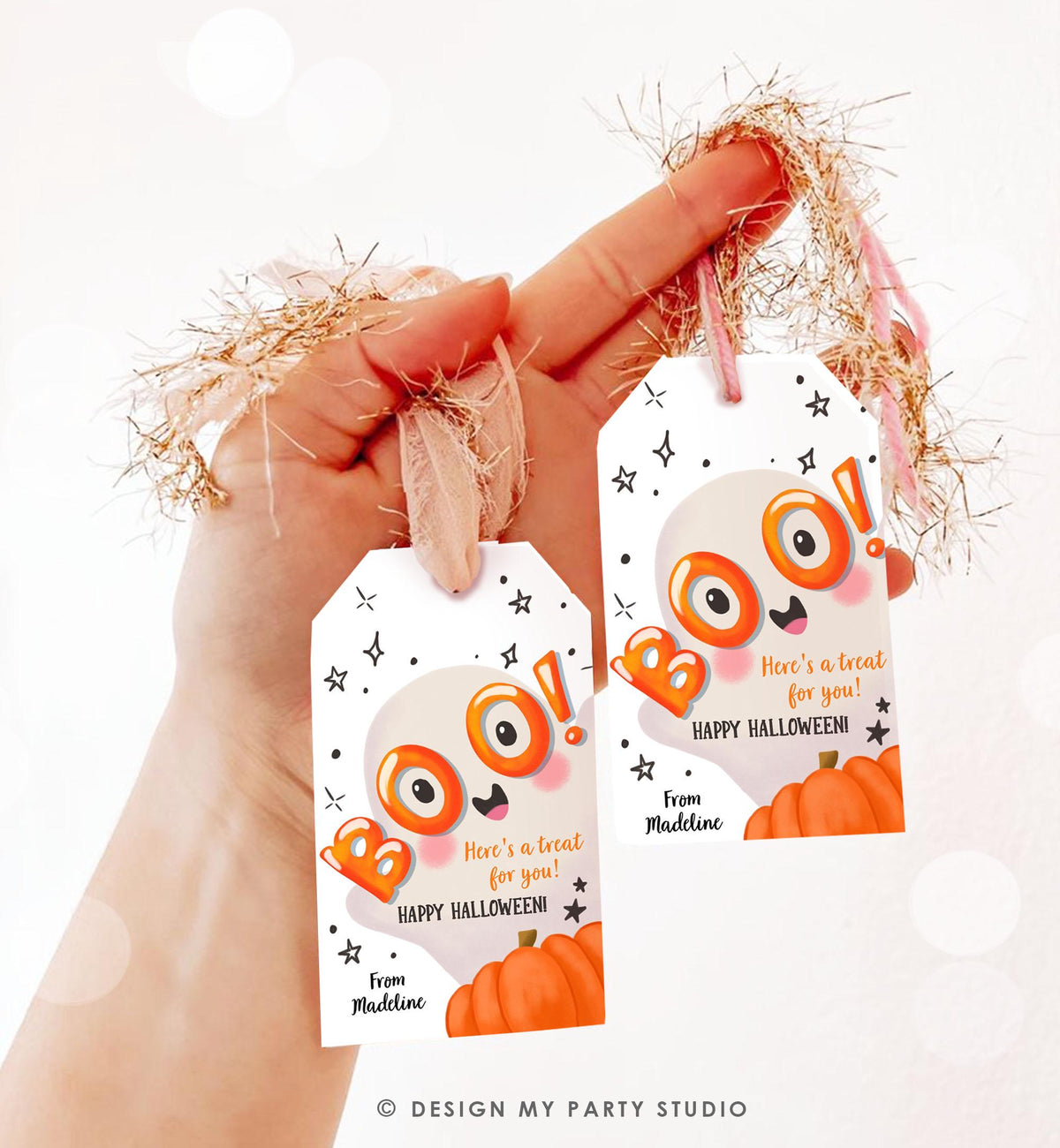 Editable Halloween Favor Tags Boo Gift Tag Costume Party Trick Or Treat Favor Tag Classroom Kids Treat Download Printable Template 0515 0261