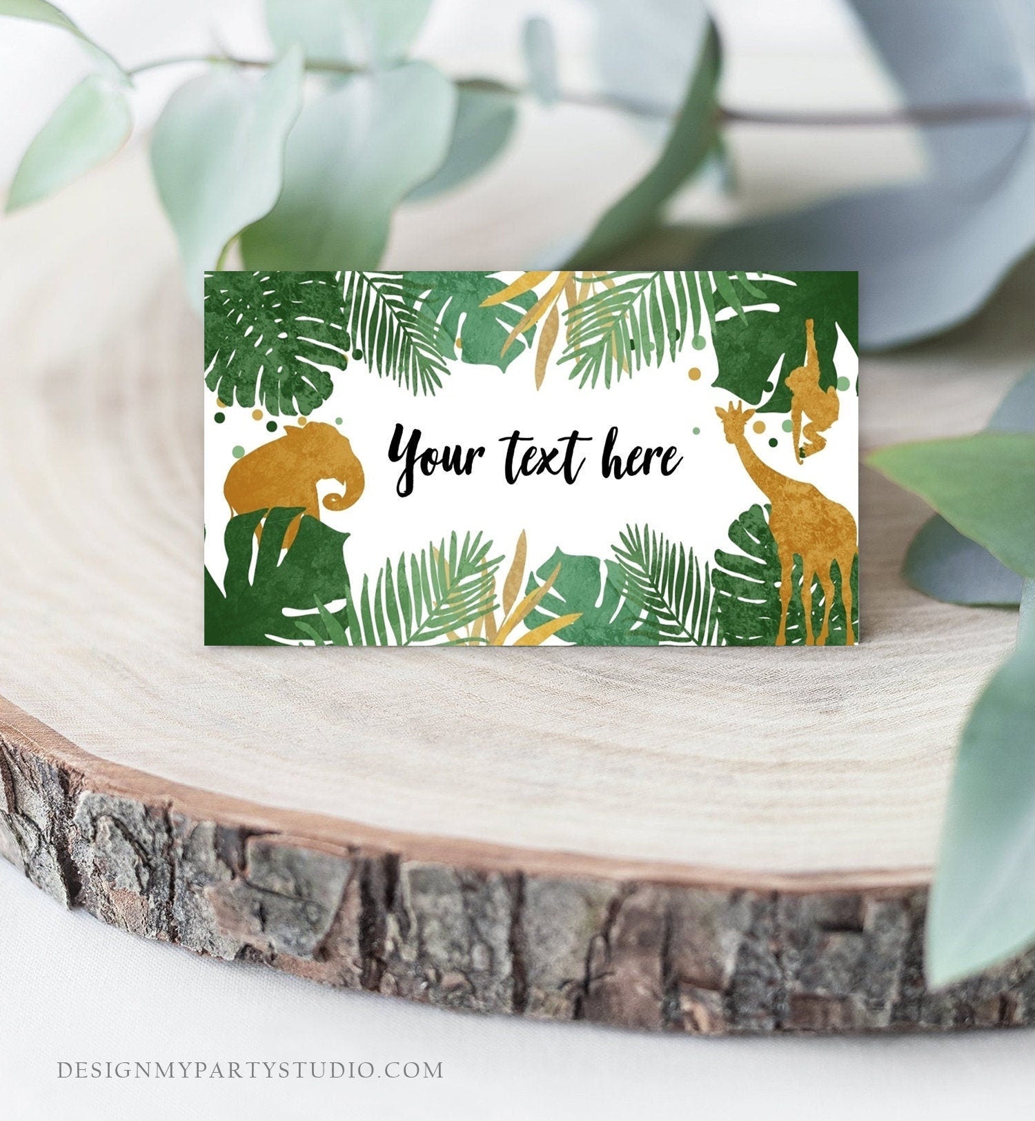 editable-safari-animals-food-labels-wild-one-place-tent-card-escort-ca-design-my-party-studio