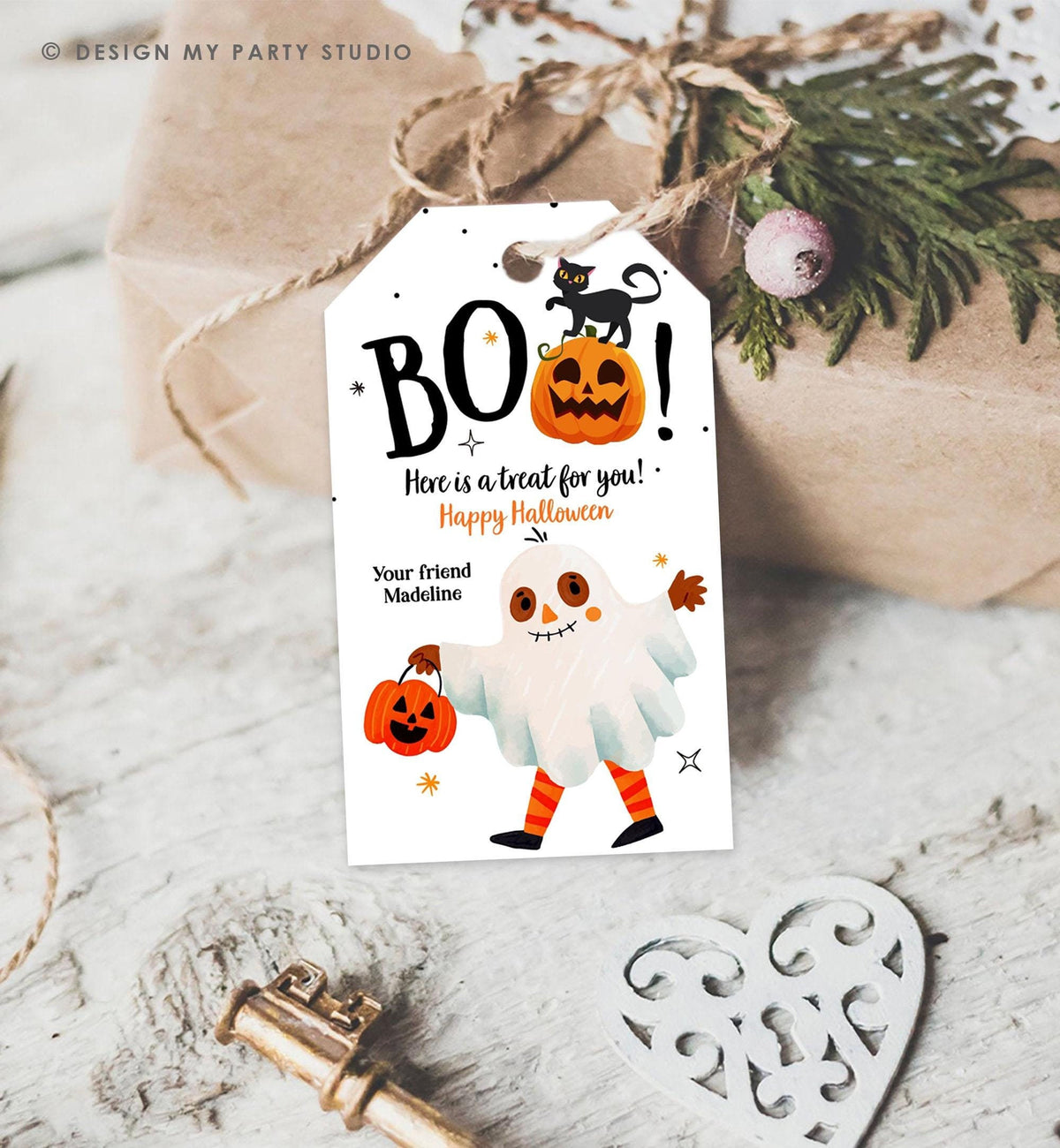 Editable Halloween Favor Tags Boo Gift Tag Costume Party Trick Or Treat Favor Tag Birthday Party Download Printable Template 0473 0261