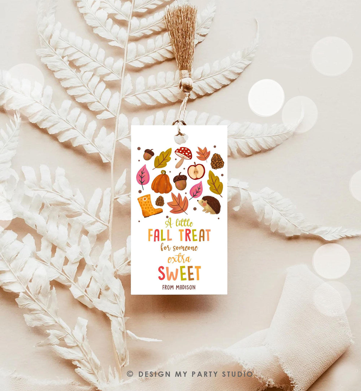 Editable Fall Favor Tags Grateful Autumn Gift Tag Teacher Appreciation Sweet Treat Tag Thanksgiving Download Printable Template 0464 0516