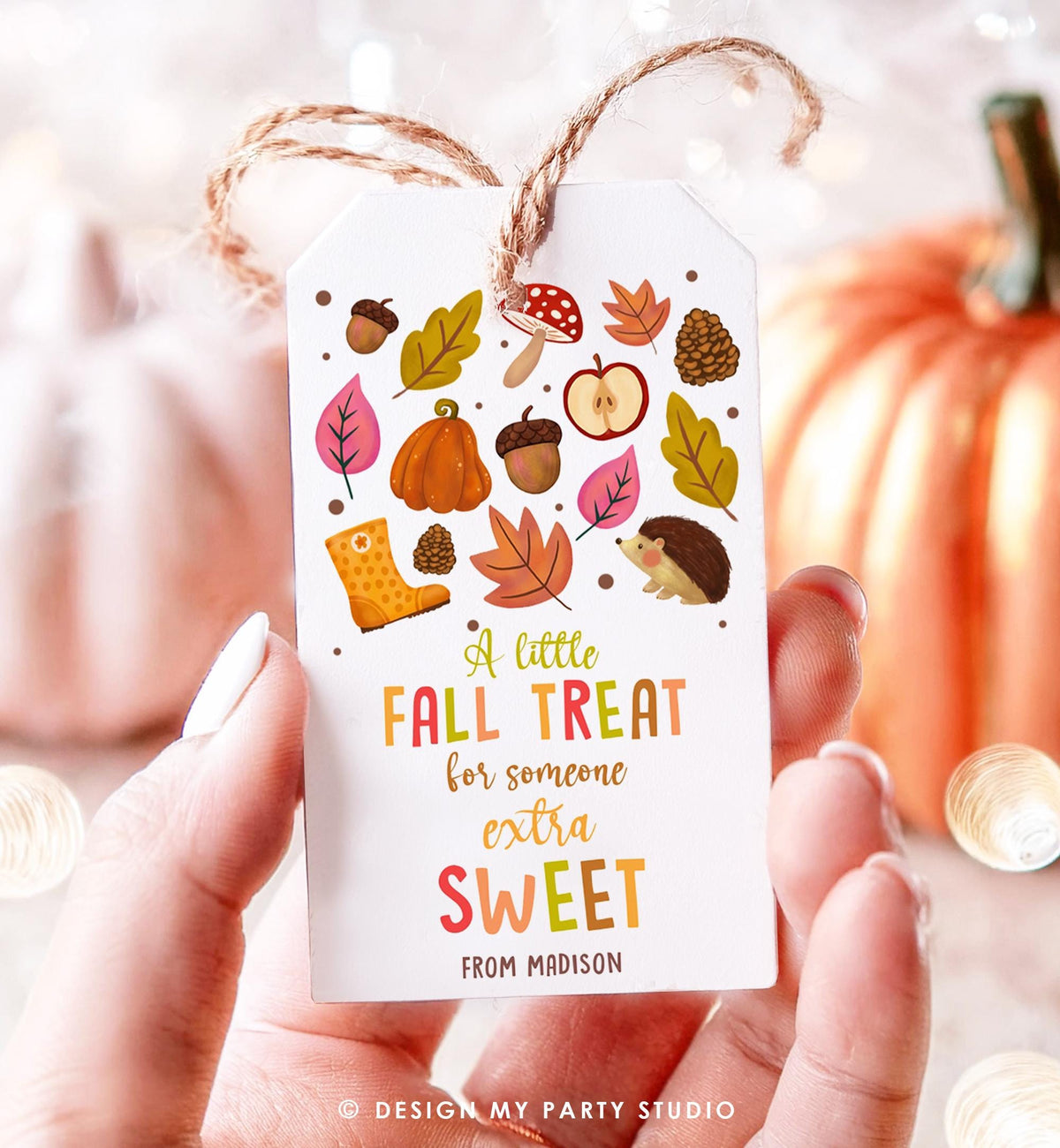 Editable Fall Favor Tags Grateful Autumn Gift Tag Teacher Appreciation Sweet Treat Tag Thanksgiving Download Printable Template 0464 0516