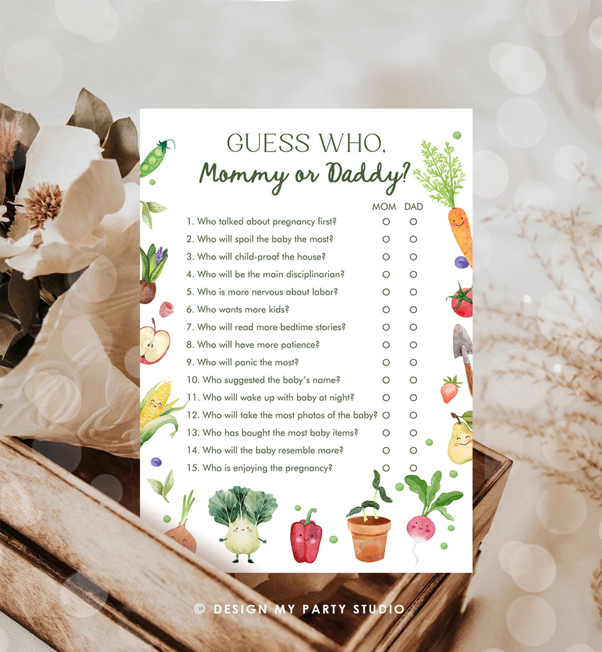 Editable Locally Grown Baby Shower Games Bundle Little Sprout Shower Farmers Market Gender Neutral Digital Download Template Printable 0544