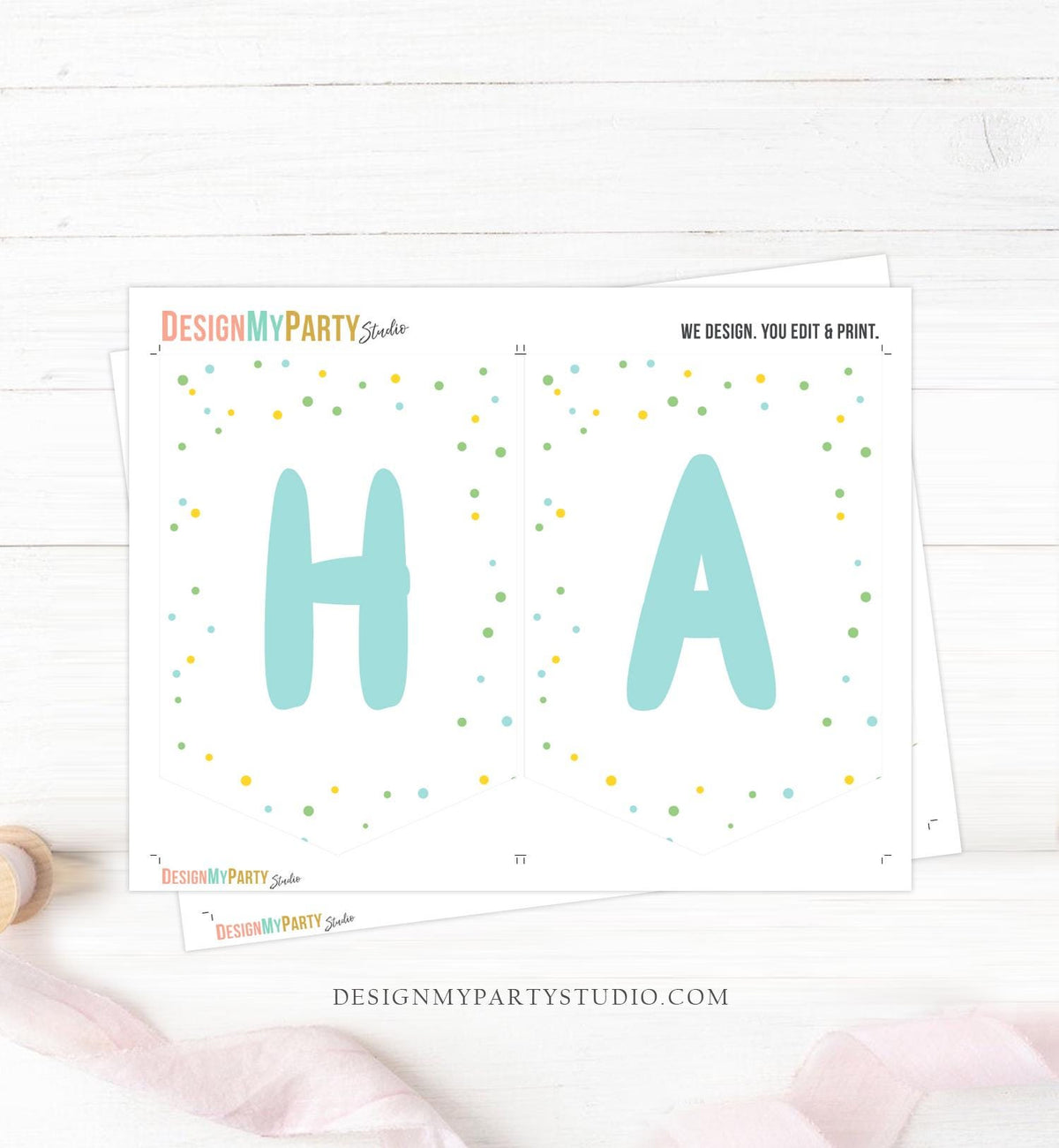 Happy Birthday Banner Baking Birthday Banner Boy Little Chef Cooking Kitchen Party Decoration Instant Digital Download Printable 0364