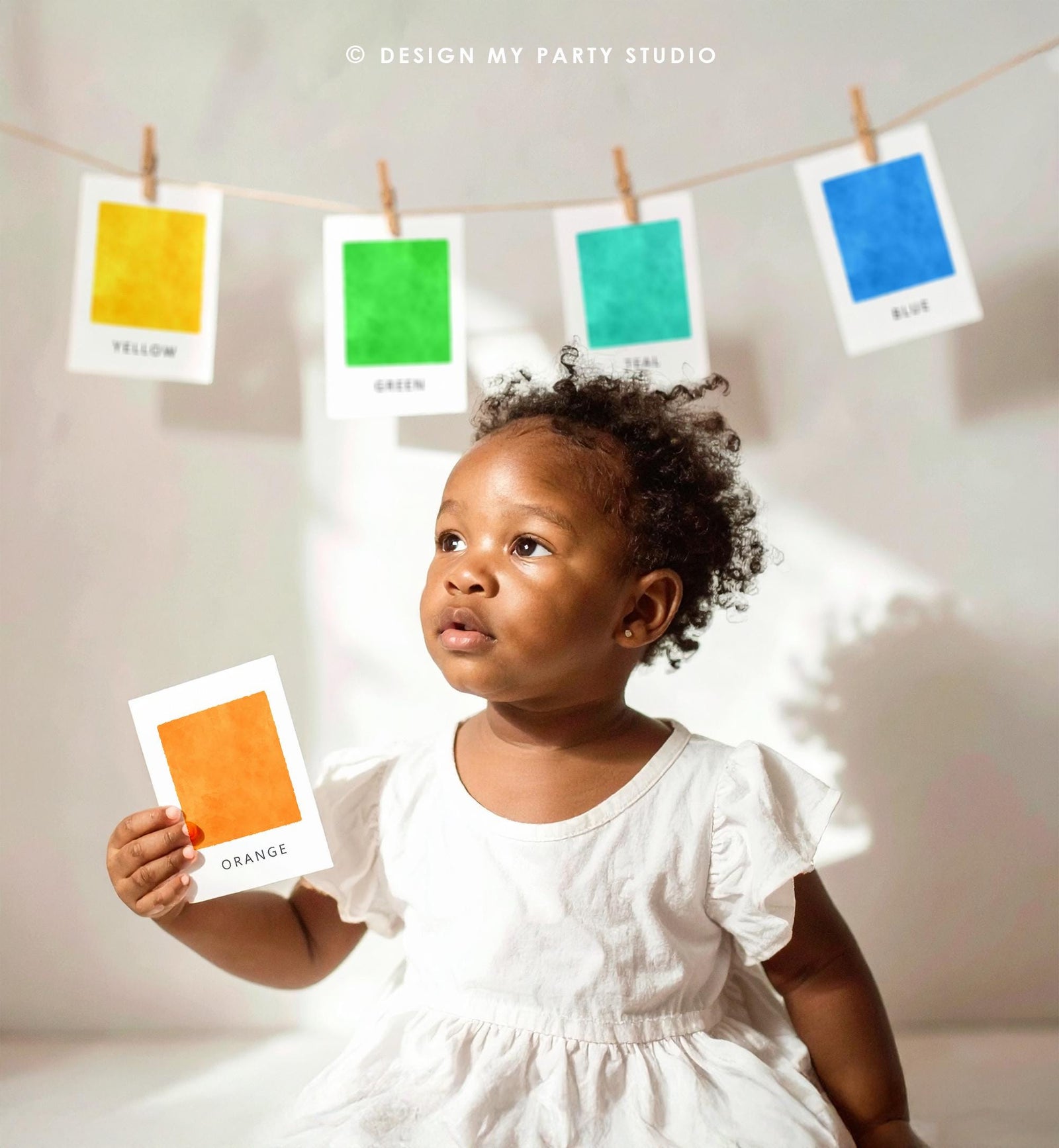 12 Rainbow Colors Flash Cards Counting Educational Flashcards Montessori Classroom Geometric Wall Decor Digital Download Printable 0550