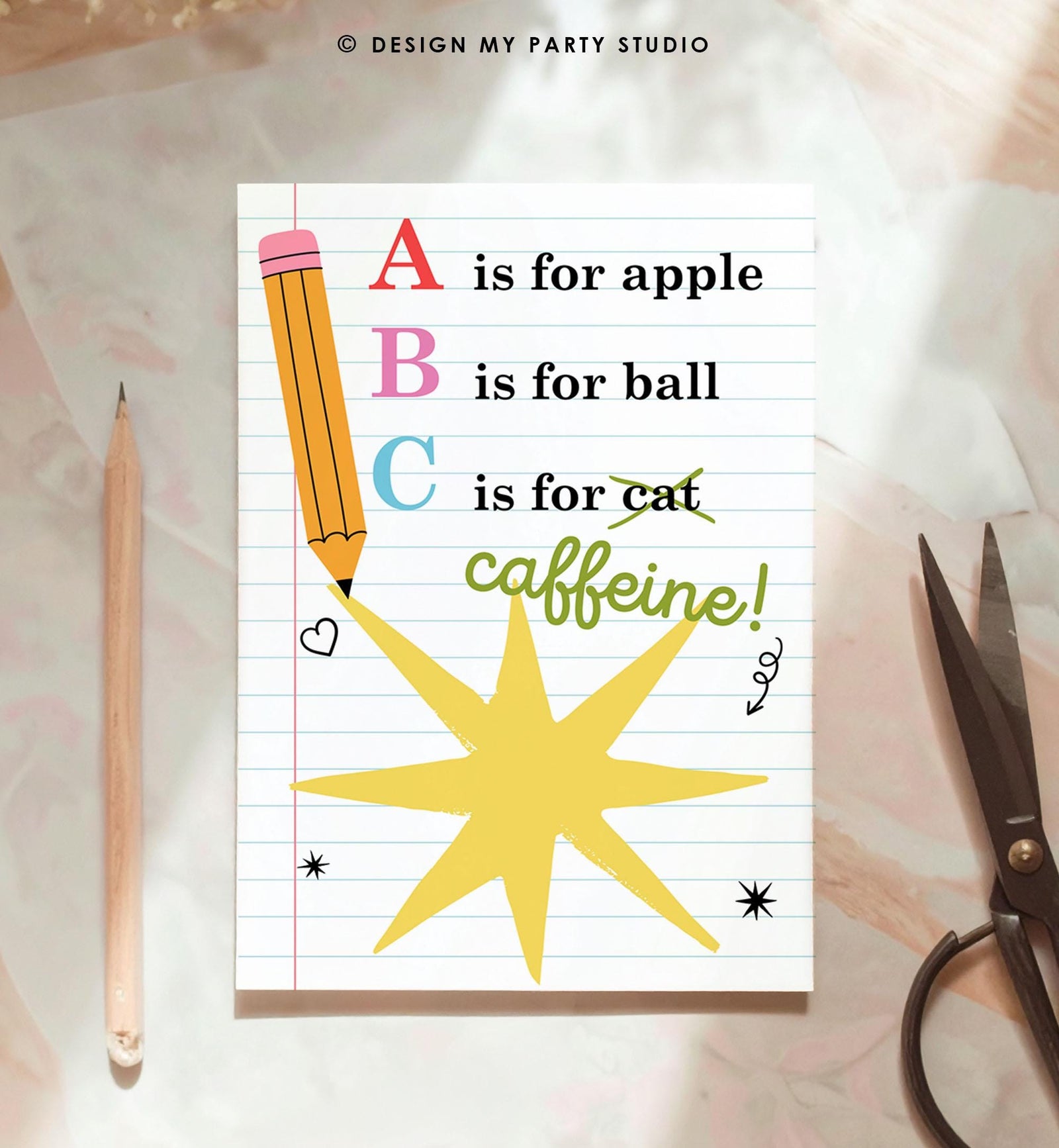 Back To School Teacher Gift Teacher Appreciation Gift Card Holder Coffee Gift Card First Day of School Holidays Download Printable 0464