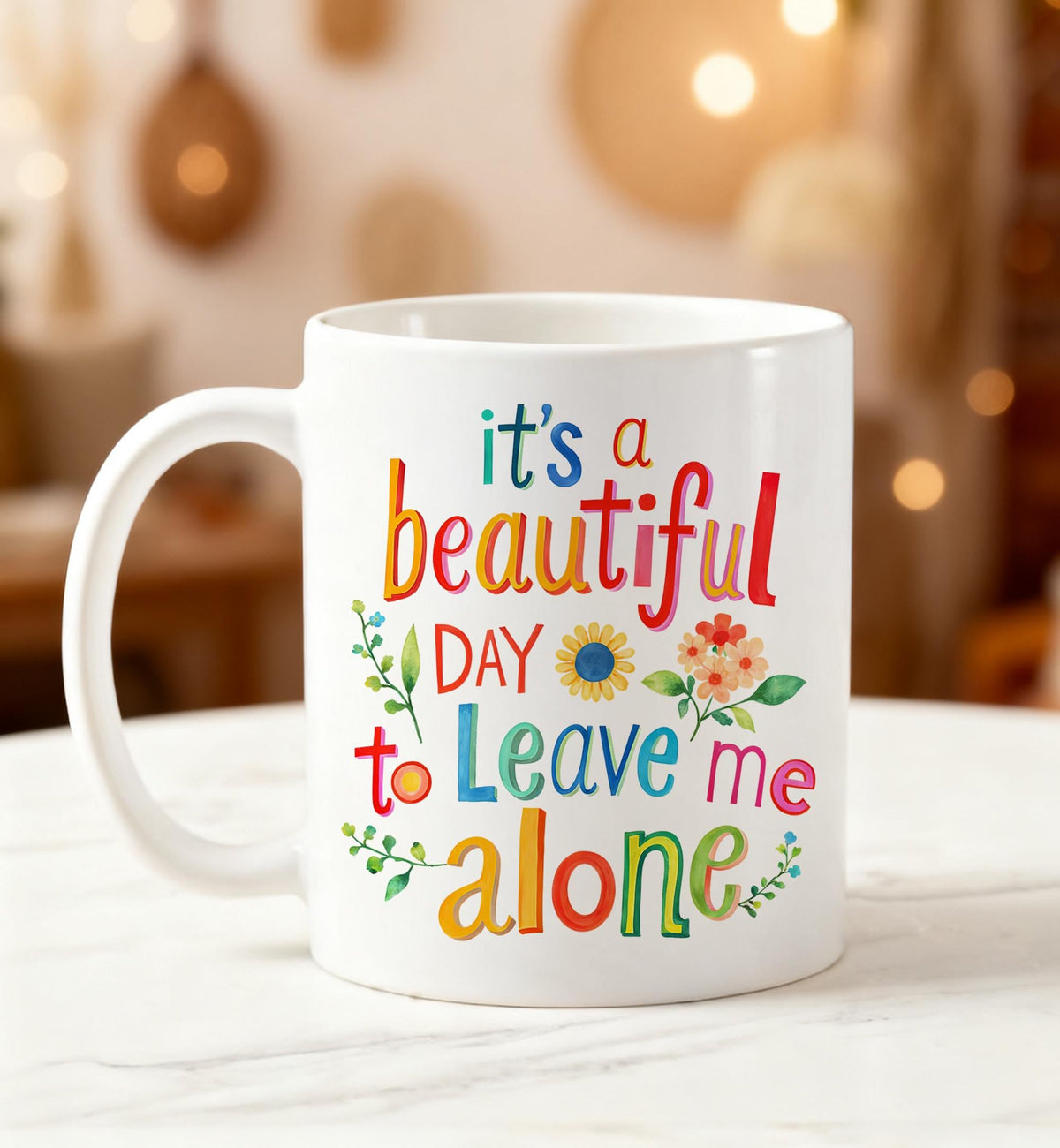 Its a Beautiful Day to Leave me Alone Funny Quote Saying Introvert Anti Social PNG for Sublimation Instant Download Digital File 0569