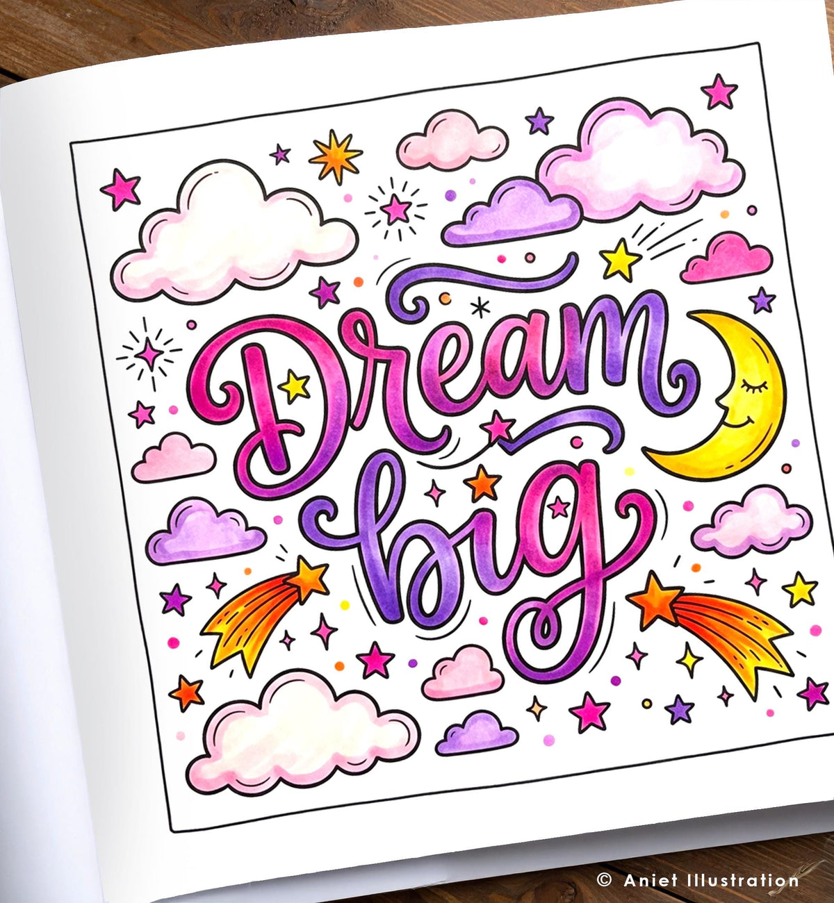 Affirmation Coloring Pages for Kids Teens Adults Stress Relief Inspirational 10 pages PDF Digital Coloring Printable Instant Download 0547