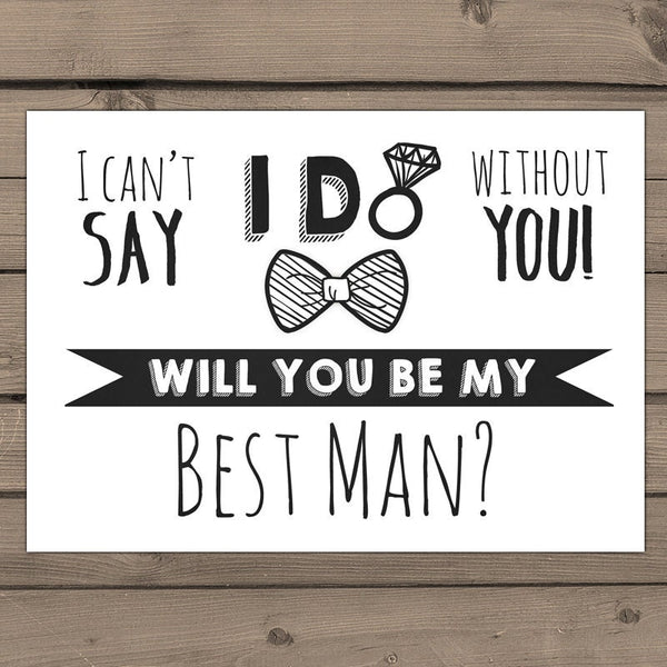 Best Man Invitation Will You Be My Best Man Bow tie Groomsmen Invitati - Design My Party Studio best-man-invitation-will-you-be-my-best-man-bow-tie-groomsmen-invitati-design-my-party-studio
