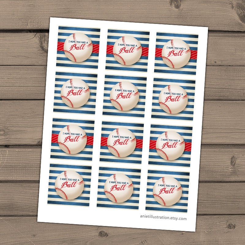 baseball-thank-you-tags-baby-shower-baseball-favor-tags-cupcake-topper-design-my-party-studio for Baseball Thank You Cards Printable Free Baseball Thank You Tags Baby Shower Baseball Favor Tags Cupcake Topper - Design My Party Studio for Baseball Thank You Cards Printable Free