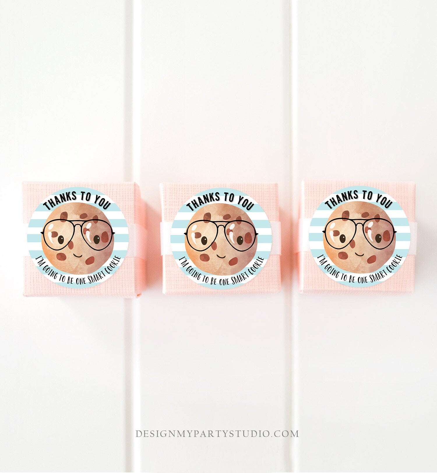 Back to School Tags I'm going to be Smart Cookie Labels Teacher Appreciation Teacher Gift First Day of School Download PRINTABLE 0464