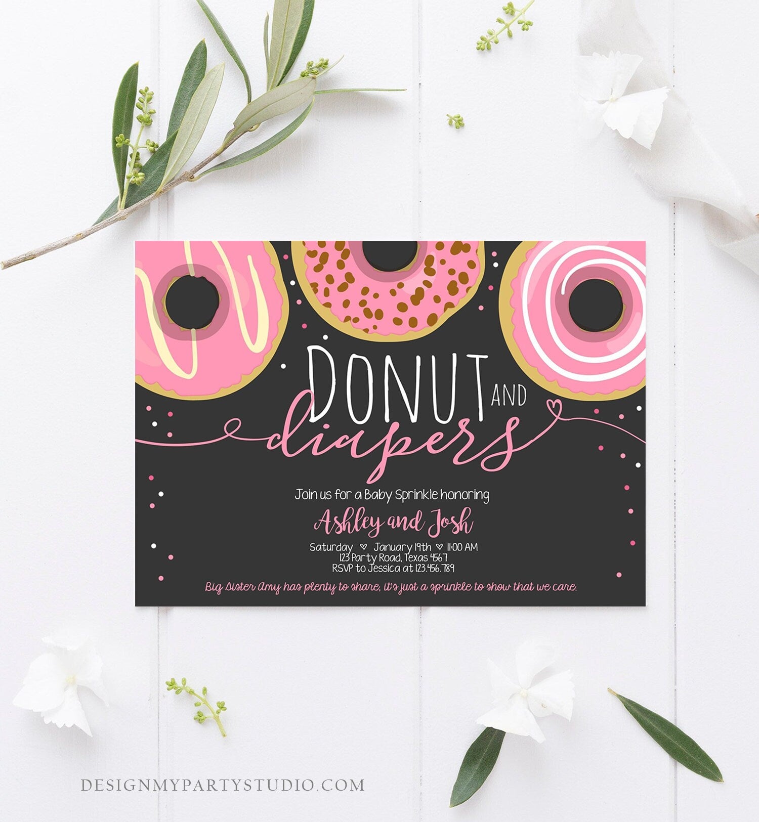 editable-donut-and-diapers-baby-shower-invitation-sprinkle-sprinkled-w-design-my-party-studio