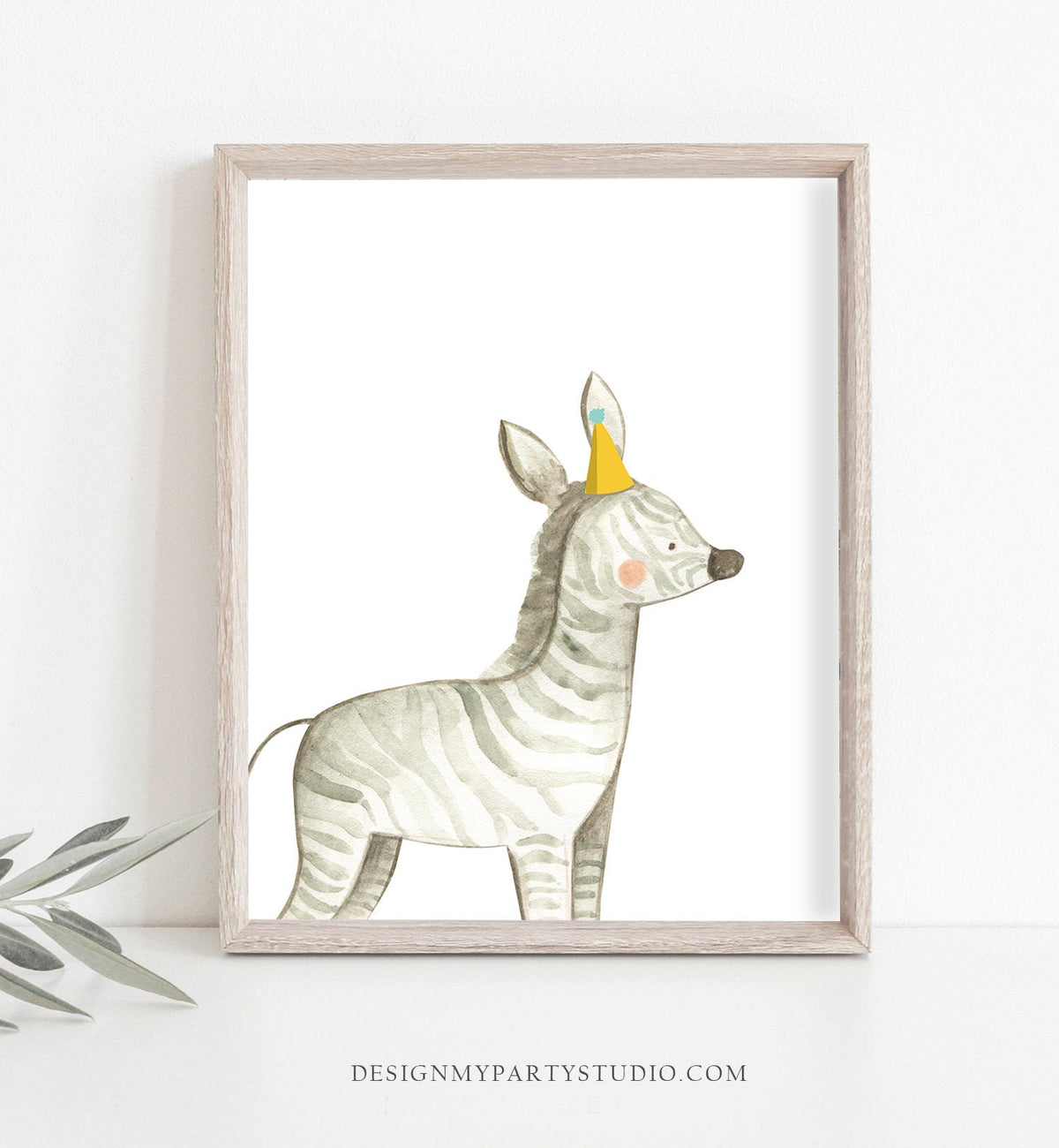 Party Safari Animals Print Set Birthday Decor Wall Art Wild Animals Nursery Party Animals Decor Jungle Lion Giraffe Download Printable 0163