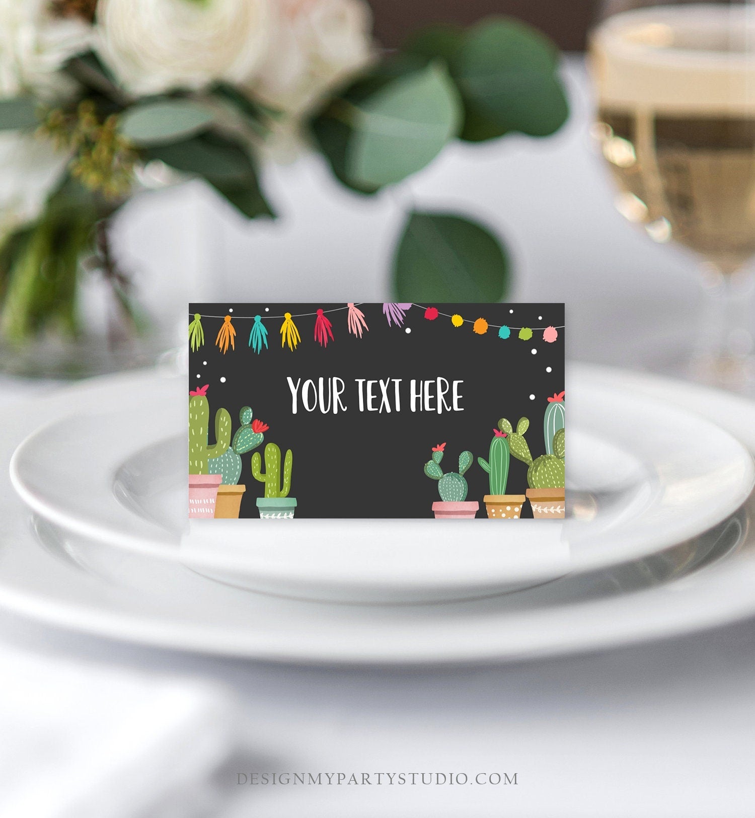 editable-fiesta-cactus-food-labels-fiesta-party-place-card-tent-card-e-design-my-party-studio for Free Printable Mexican Food Labels Editable Fiesta Cactus Food Labels Fiesta Party Place Card Tent Card E - Design My Party Studio for Free Printable Mexican Food Labels