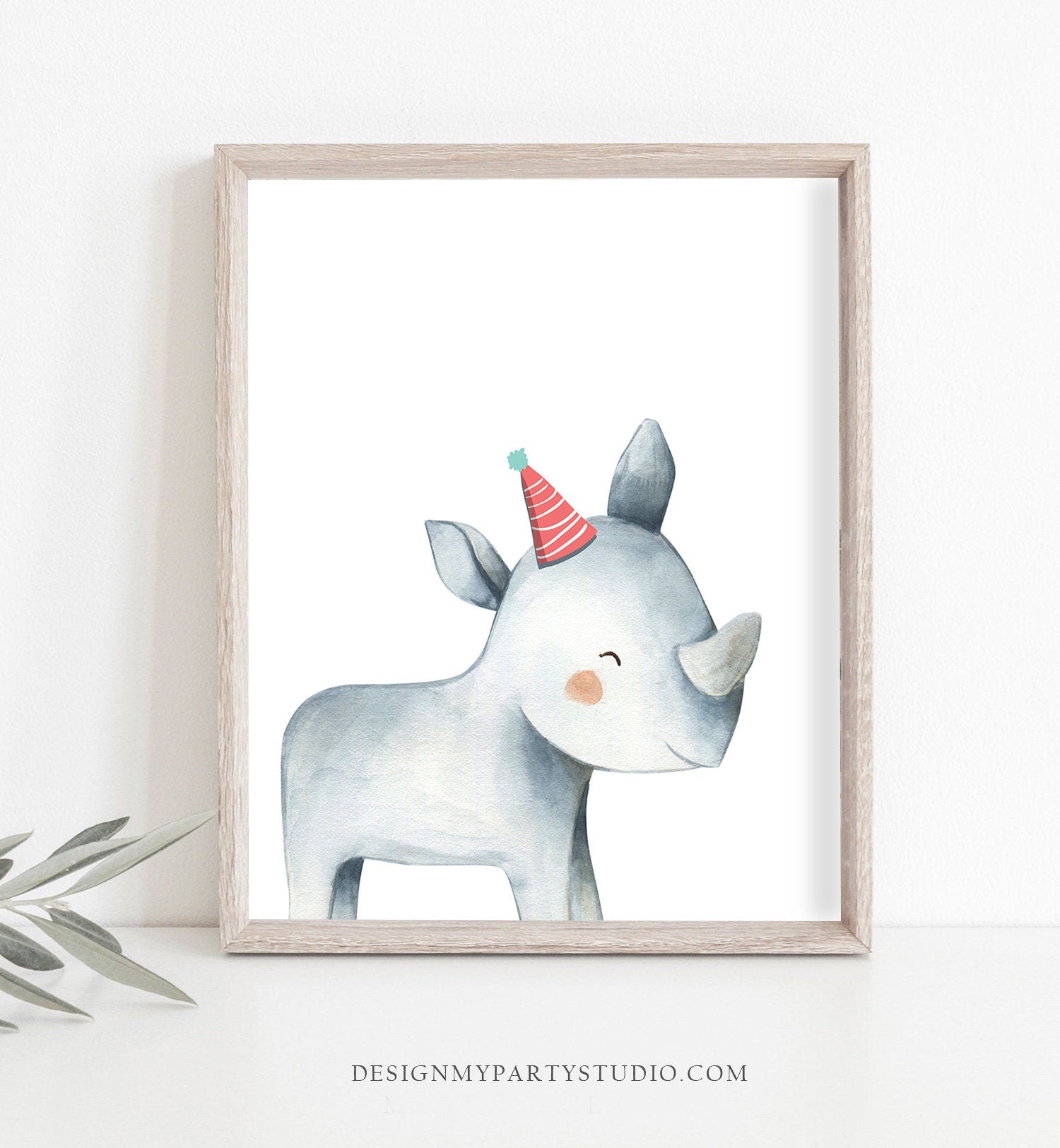 Party Safari Animals Print Set Birthday Decor Wall Art Wild Animals Nursery Party Animals Decor Jungle Lion Giraffe Download Printable 0163