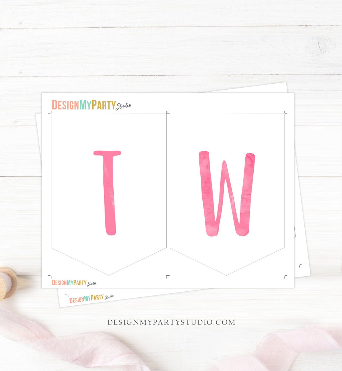 Sunshine High Chair Banner Little Sunshine Girl 2nd Second Birthday Pink High Chair Banner TWO Sunshine Party Decor PRINTABLE Digital 0141