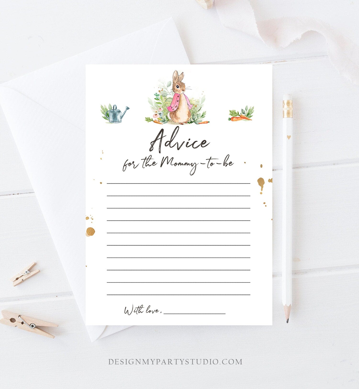 Editable Advice for the Mom-to-be Card Baby Shower Game Parent Advice - Design My Party Studio editable-advice-for-the-mom-to-be-card-baby-shower-game-parent-advice-design-my-party-studio