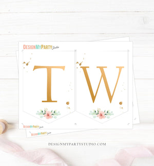 Peach High Chair Banner Sweet As a Peach Girl 2nd Birthday Pink Gold High Chair Banner Two 2nd Fruit Party Decor PRINTABLE Digital 0401