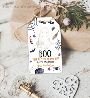 Editable Halloween Favor Tags Boo Gift Tags Costume Party Trick Or Treat Favor Tags Birthday Party Download Printable Template Corjl 0199