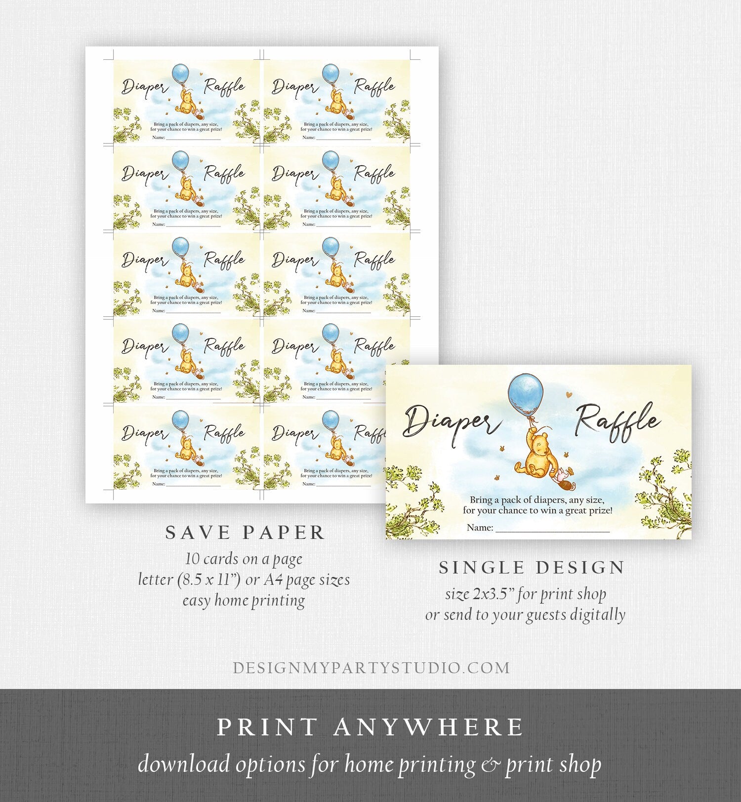 editable-diaper-raffle-ticket-winnie-the-pooh-diaper-game-card-classic-design-my-party-studio
