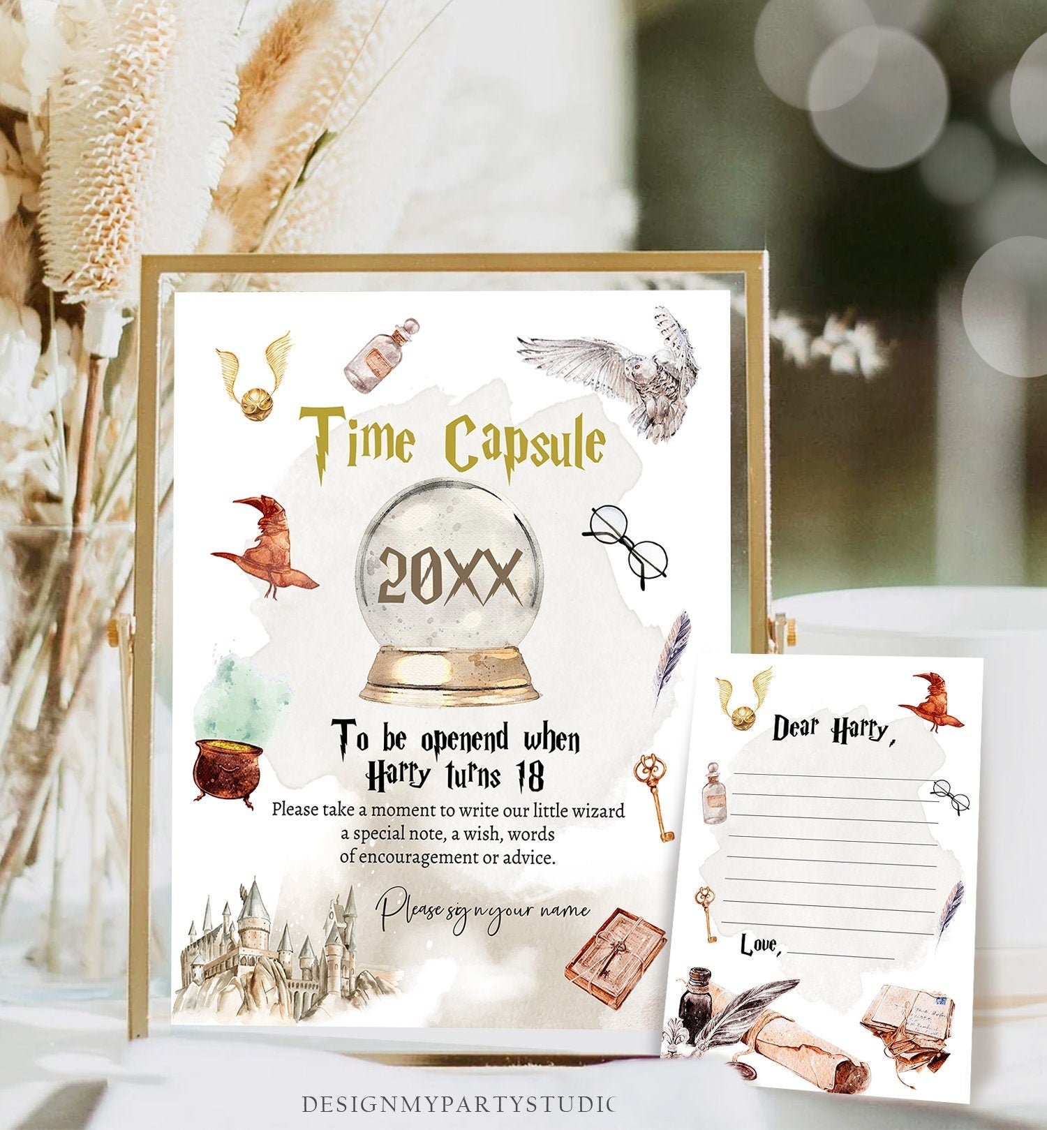 editable-wizard-time-capsule-first-birthday-party-wizard-birthday-magi-design-my-party-studio