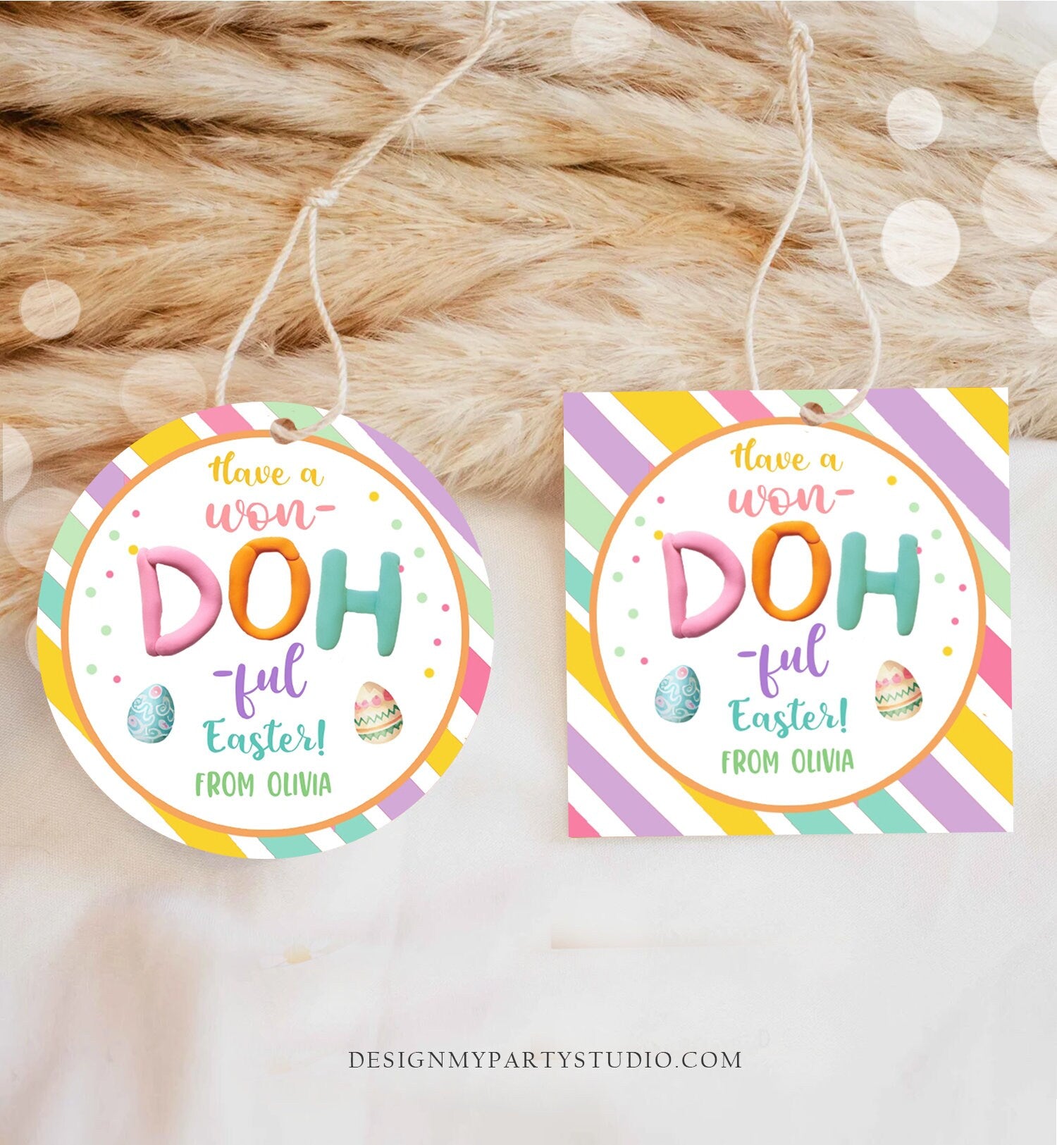 Editable Play-Doh Easter Gift Tags Easter Favor Tags Clay Toy Easter C - Design My Party Studio editable-play-doh-easter-gift-tags-easter-favor-tags-clay-toy-easter-c-design-my-party-studio