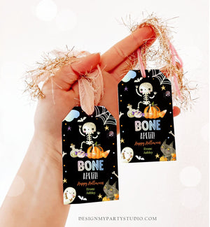 Editable Halloween Gift Tag Skeleton Gift Tags Trick Or Treat Halloween Cookie Tag School Treat Tag Download Printable Template Corjl 0261