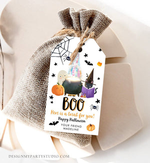 Editable Halloween Favor Tags Boo Gift Tags Costume Party Trick Or Treat Favor Tags Birthday Party Download Printable Corjl 0480 0261 0009