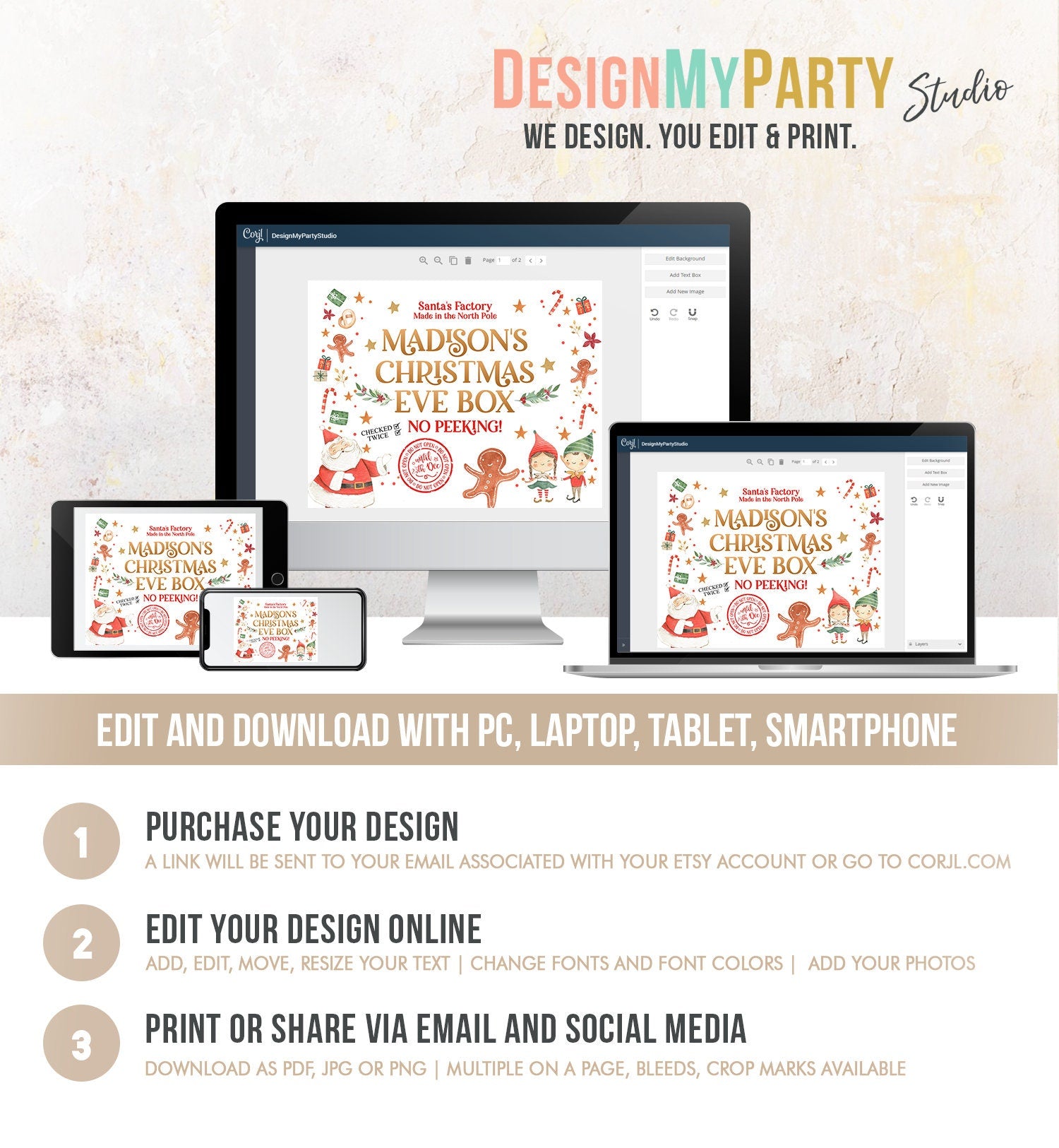 editable-christmas-eve-box-label-personalized-christmas-eve-box-specia-design-my-party-studio for Free Printable Christmas Eve Box Label Template Editable Christmas Eve Box Label Personalized Christmas Eve Box Specia - Design My Party Studio for Free Printable Christmas Eve Box Label Template